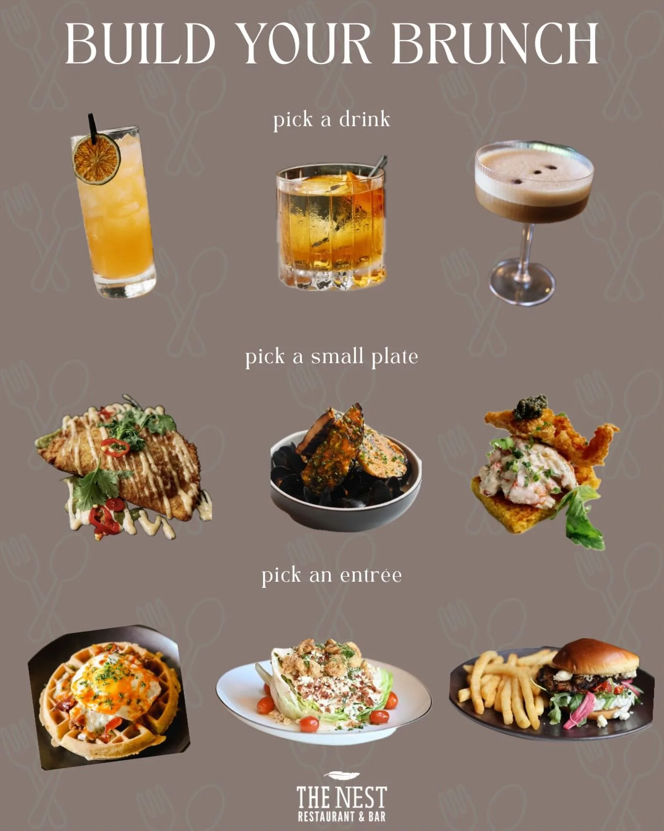 What would your perfect brunch from The Nest look like?&nbsp;

Share what y&rsquo;all&rsquo;s plate would look like in the comments!