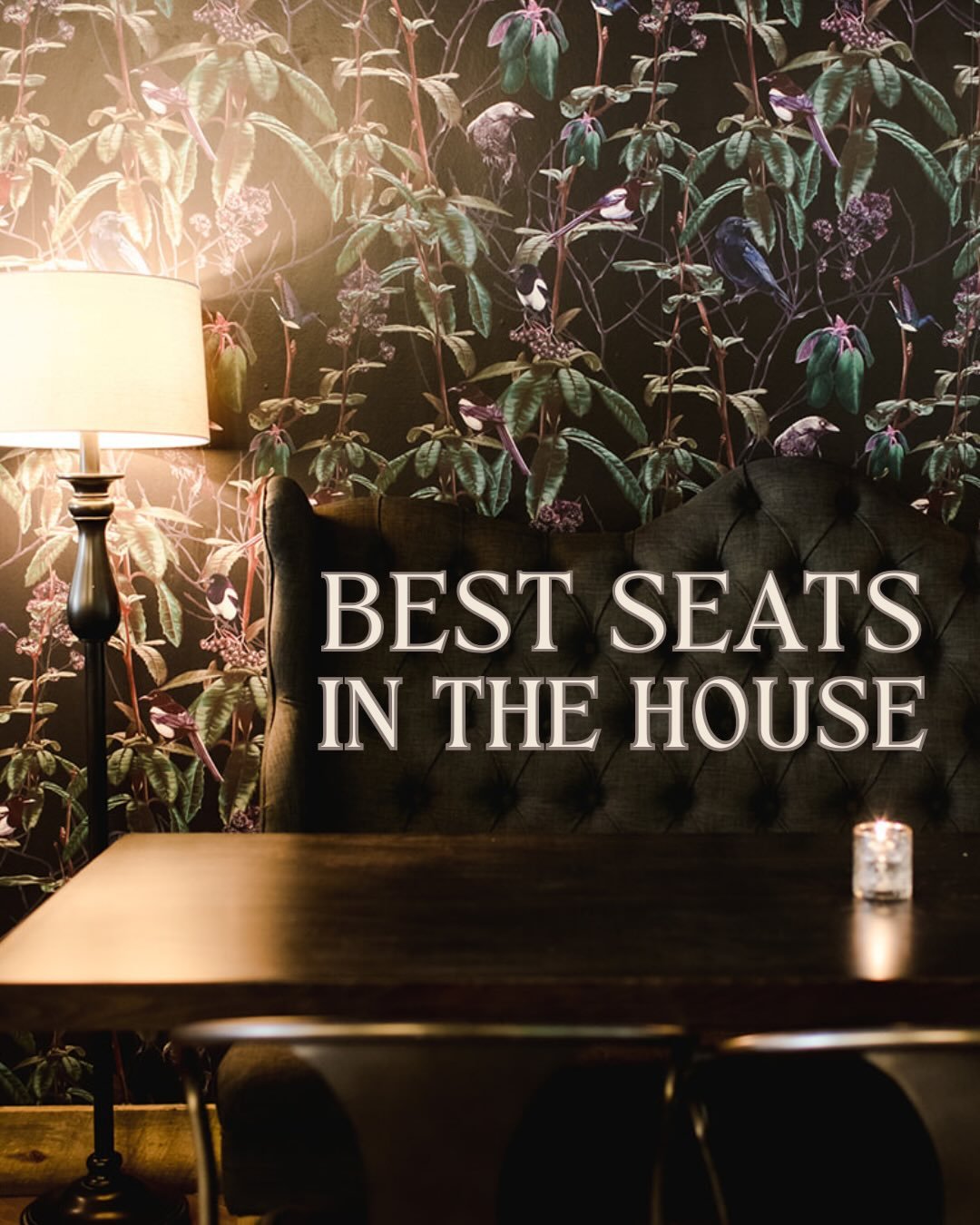 No matter where ya land, you&rsquo;re sittin&rsquo; pretty here. Pick your spot &amp; we&rsquo;ll take care of the rest.

Truth is&hellip; there&rsquo;s no wrong seat at The Nest ✨