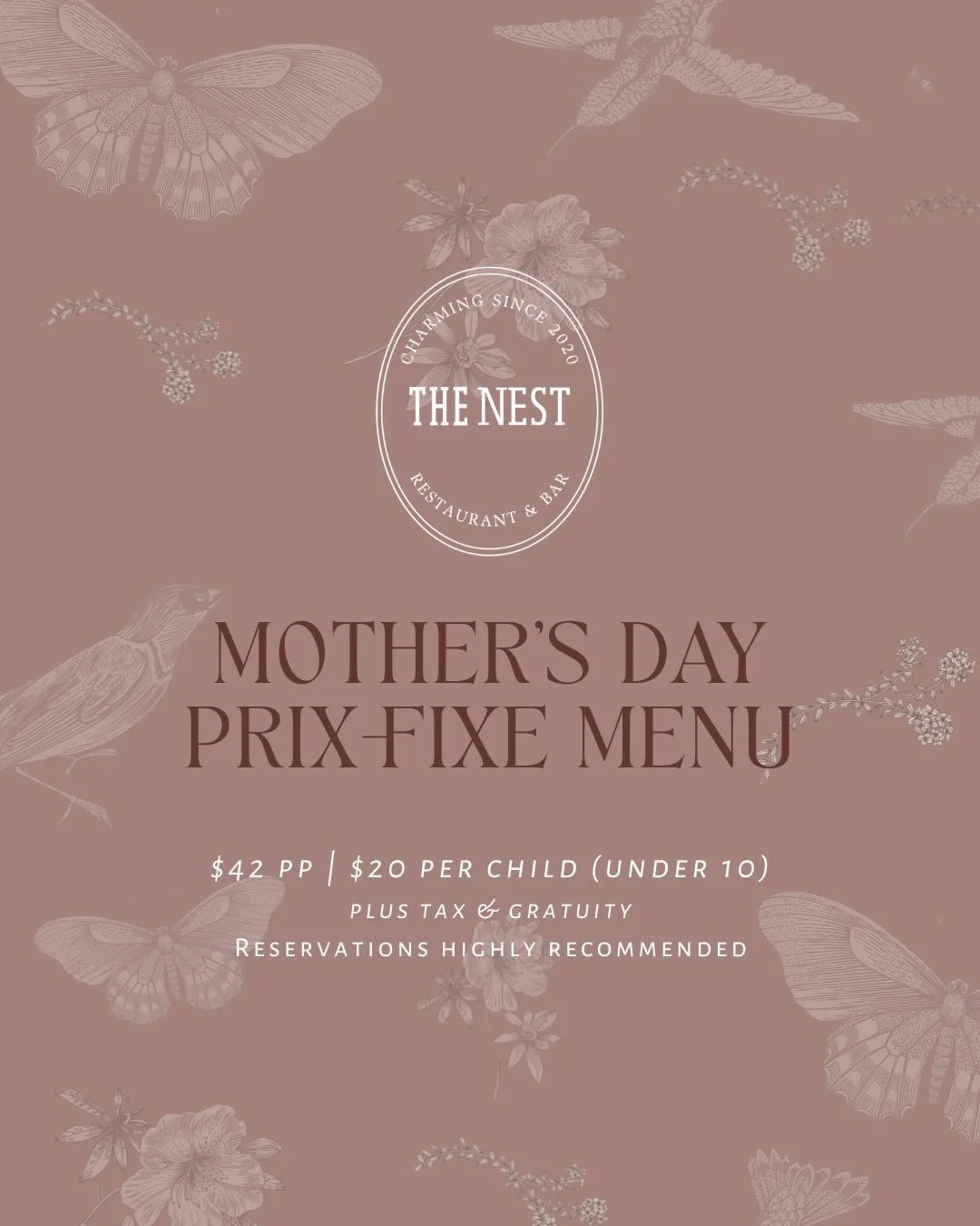 Mother&rsquo;s Day is almost here and we know exactly what she really wants this year. Treat her to brunch and reserve your table today! 🍴