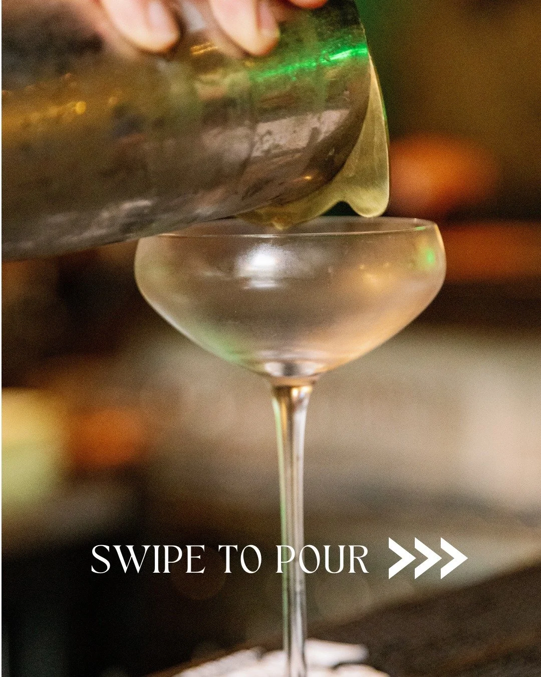 We can&rsquo;t swipe to get you here, but we&rsquo;ll have your drink ready when you arrive.