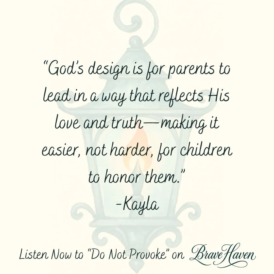 &ldquo;Do Not Provoke&rdquo; is now available! 

Also bravehavenpodcast.com now has blog posts that coincide with episodes to give more detailed notes to follow along with! 

Happy Wednesday!

#bravehavenpodcast #christianpodcast #provocation #encour