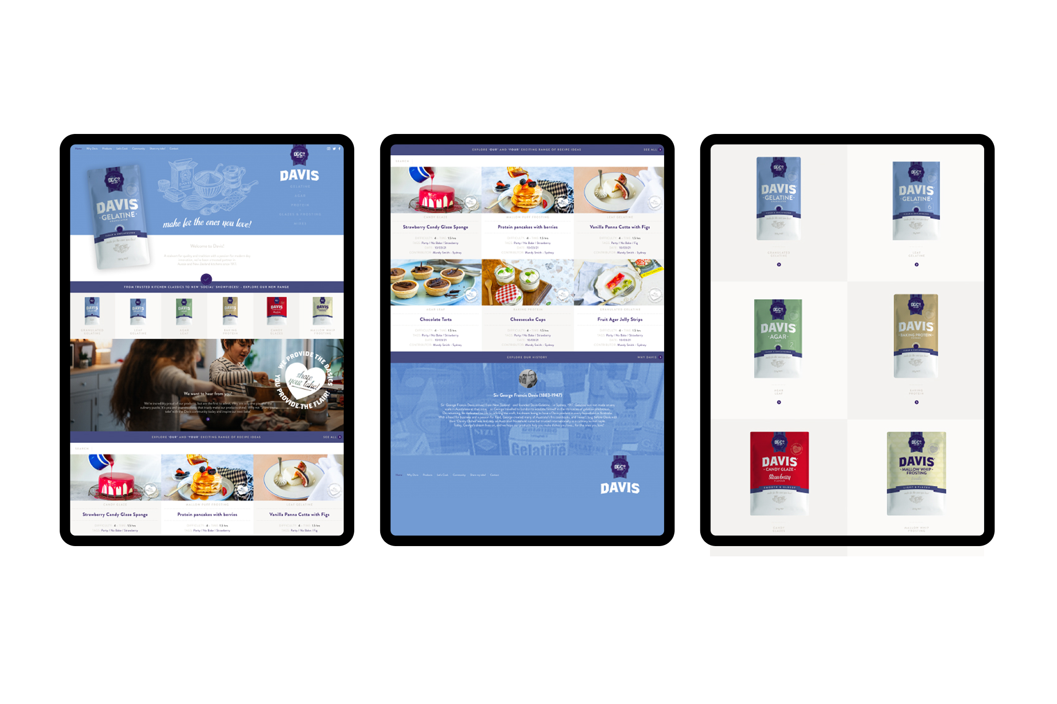 Davis: Website