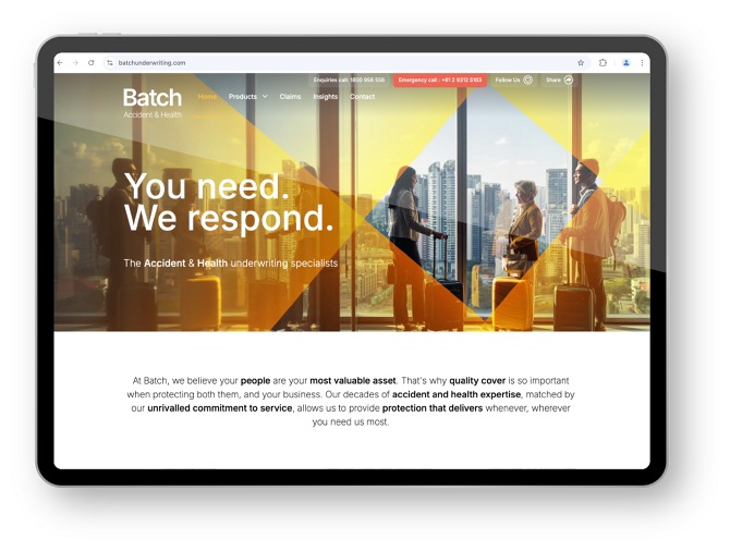 Batch Underwriting Website