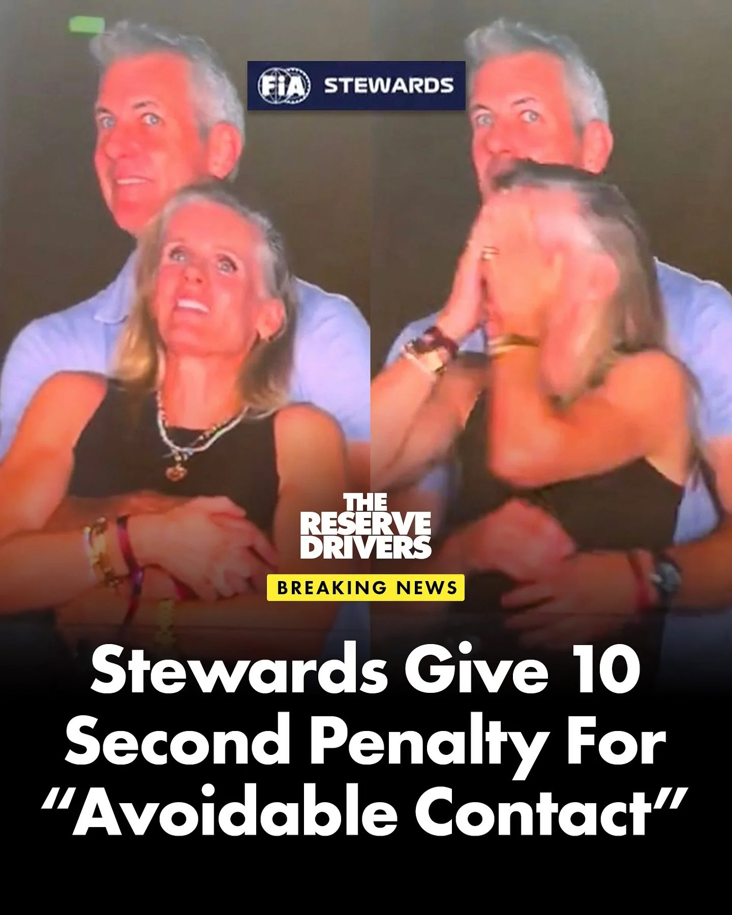 An embracing incident during the Coldplay concert Kiss Cam 💋