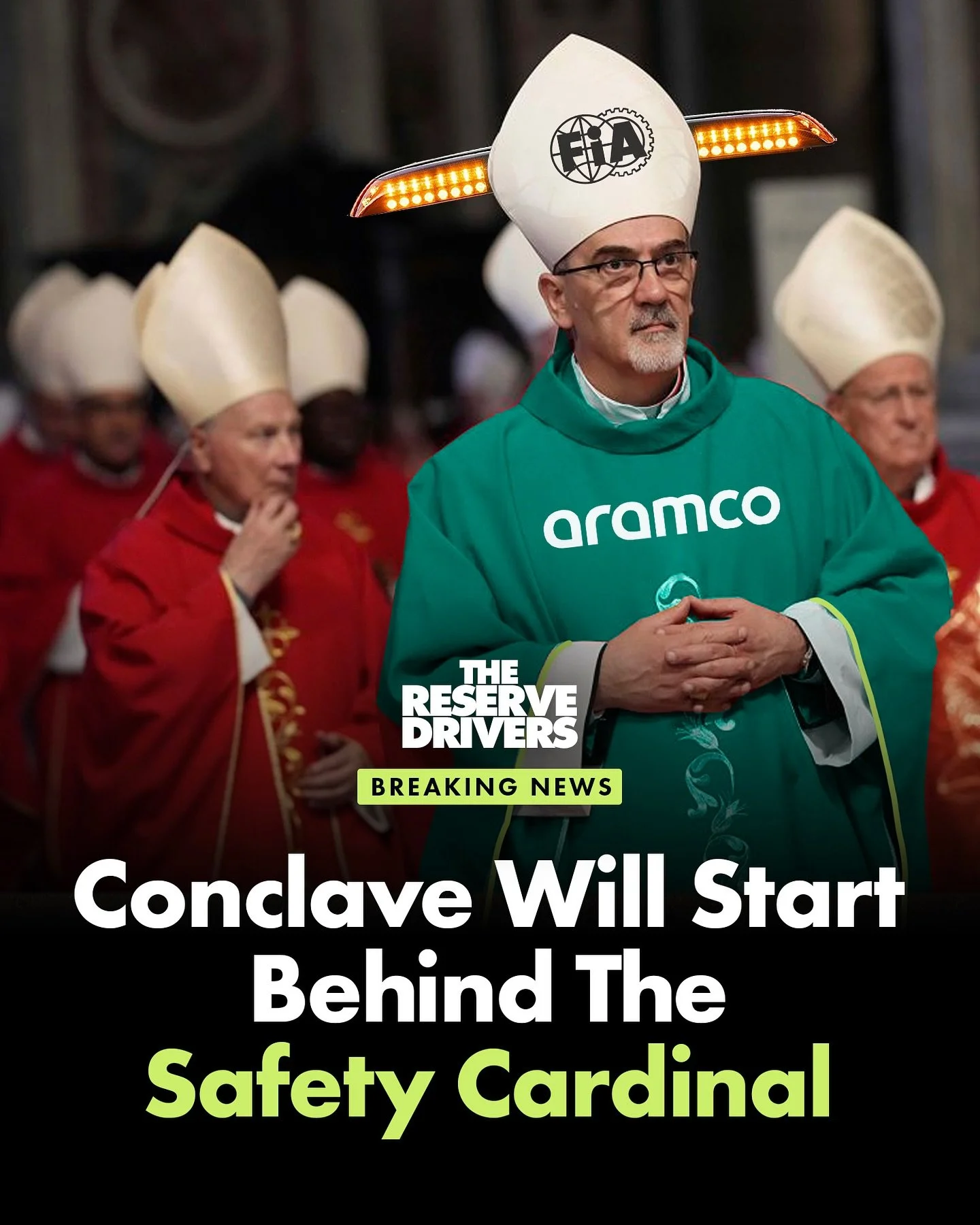 They couldn&rsquo;t clear the chapel under the Virtual Safety Cardinal.