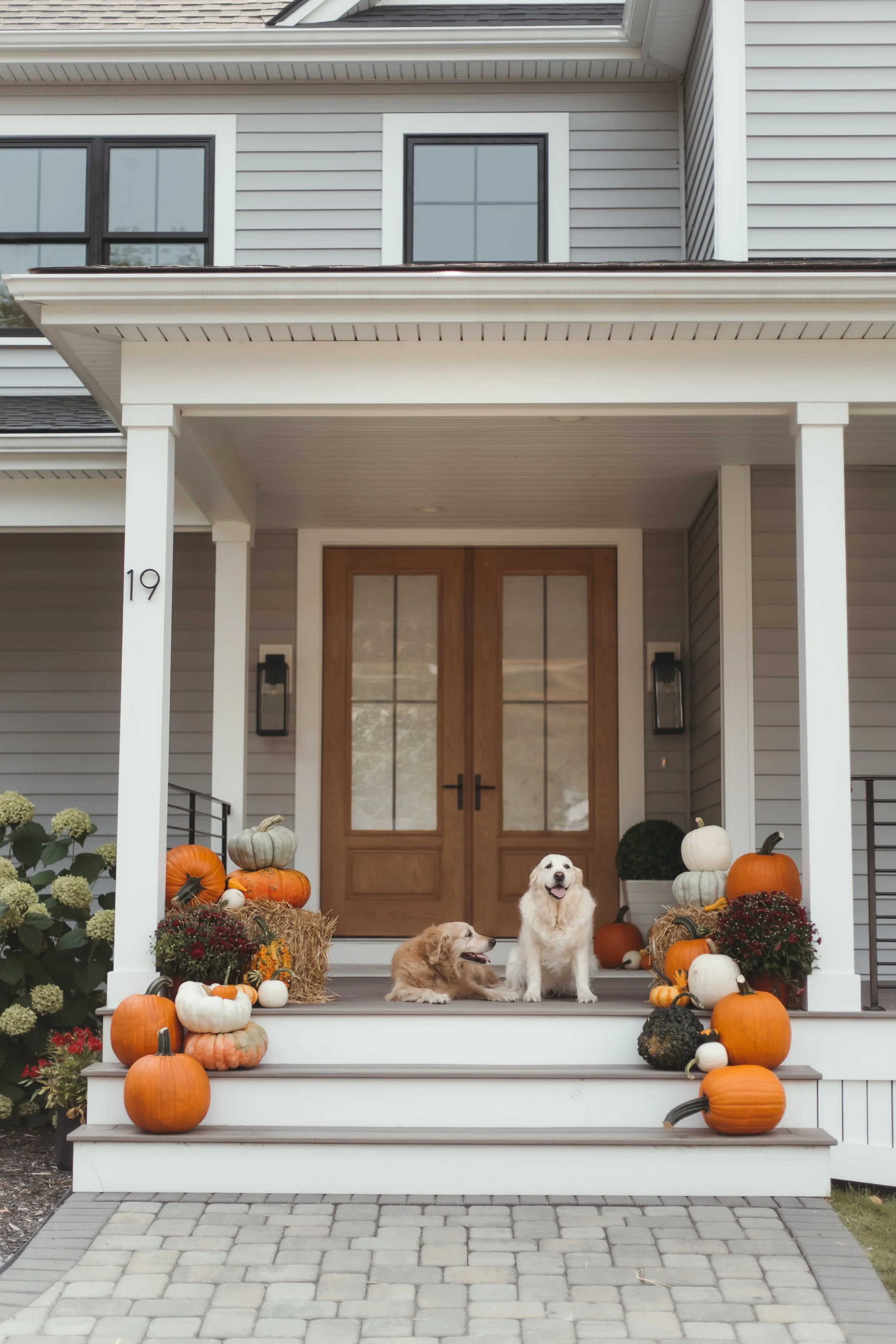 Luxury pumpkin installation in Westborough, MA