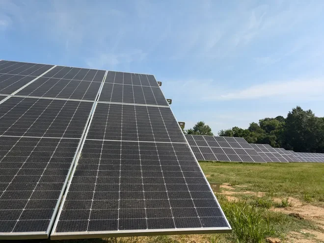 The Commercial Appeal – First look: Chuck Hutton Toyota's solar panel farm and EV charging station