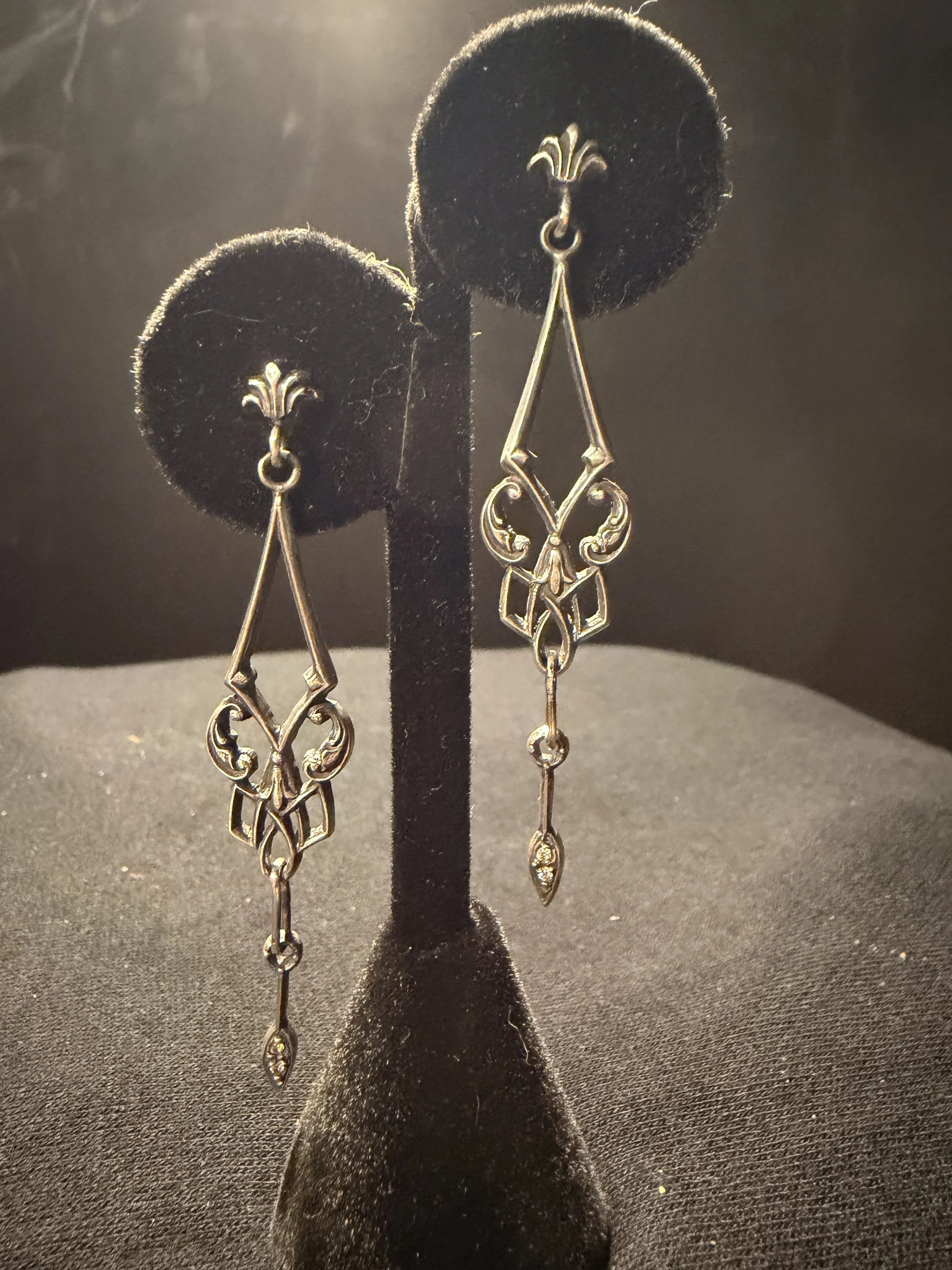 Whiting and Davis Earrings