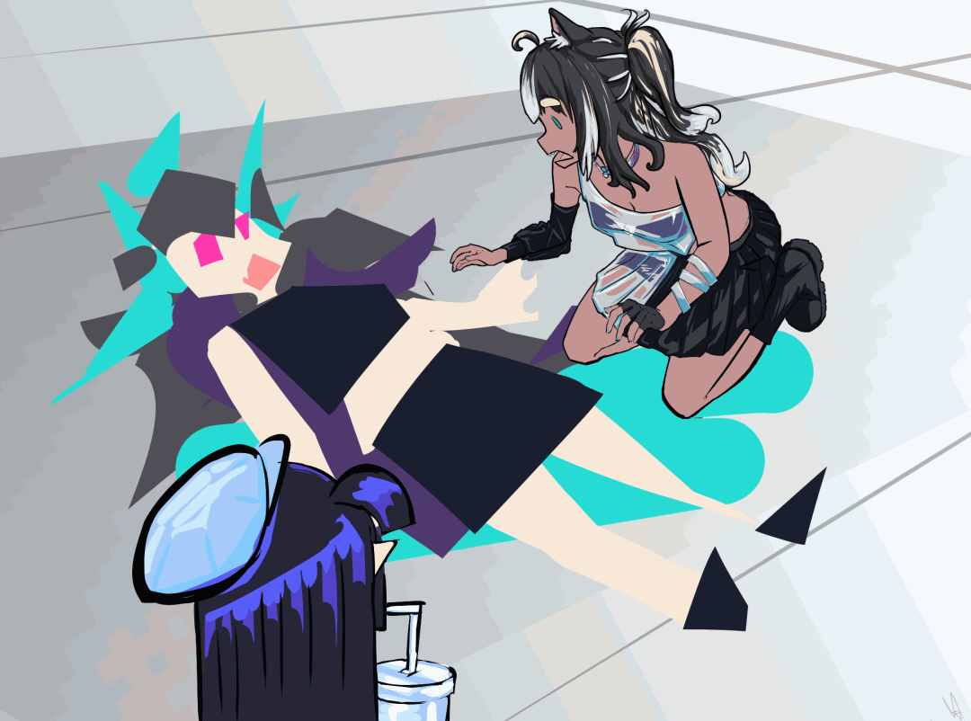   rem kanashibari, terra404, rara rocora, animation, V4Wonderland 