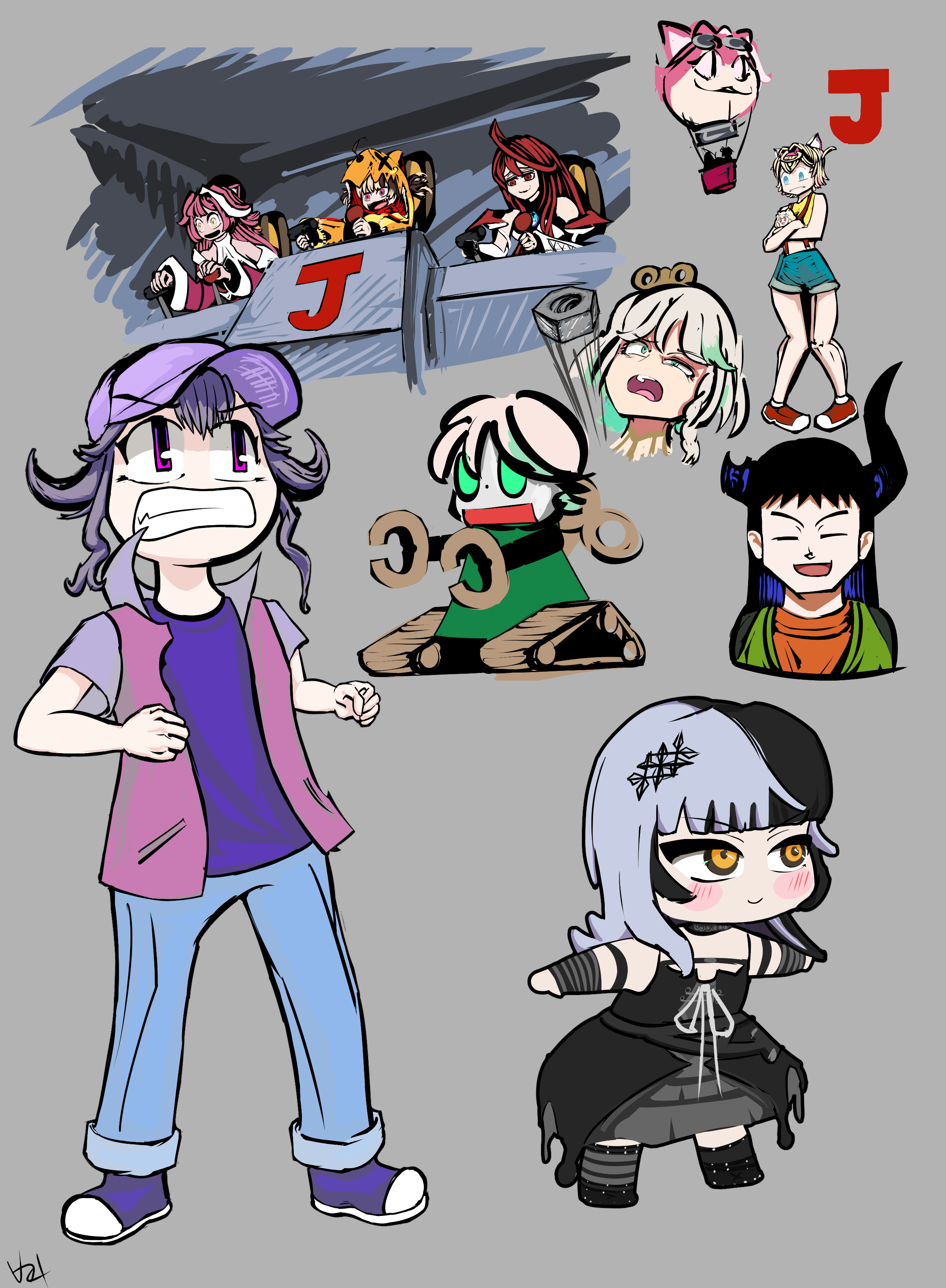  fuwamoco, shiori novella, nerissa ravencroft, koseki bijou, cecilia immergreen, raora panthera, elizabeth rose bloodflame, gigi murin 