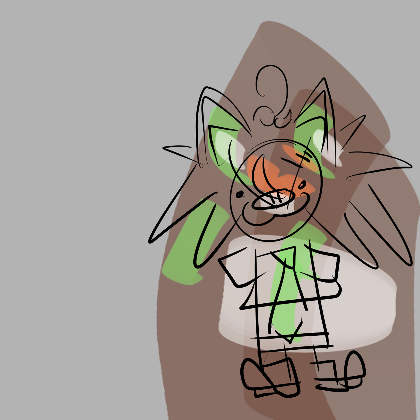  furi ferntail, doodle 