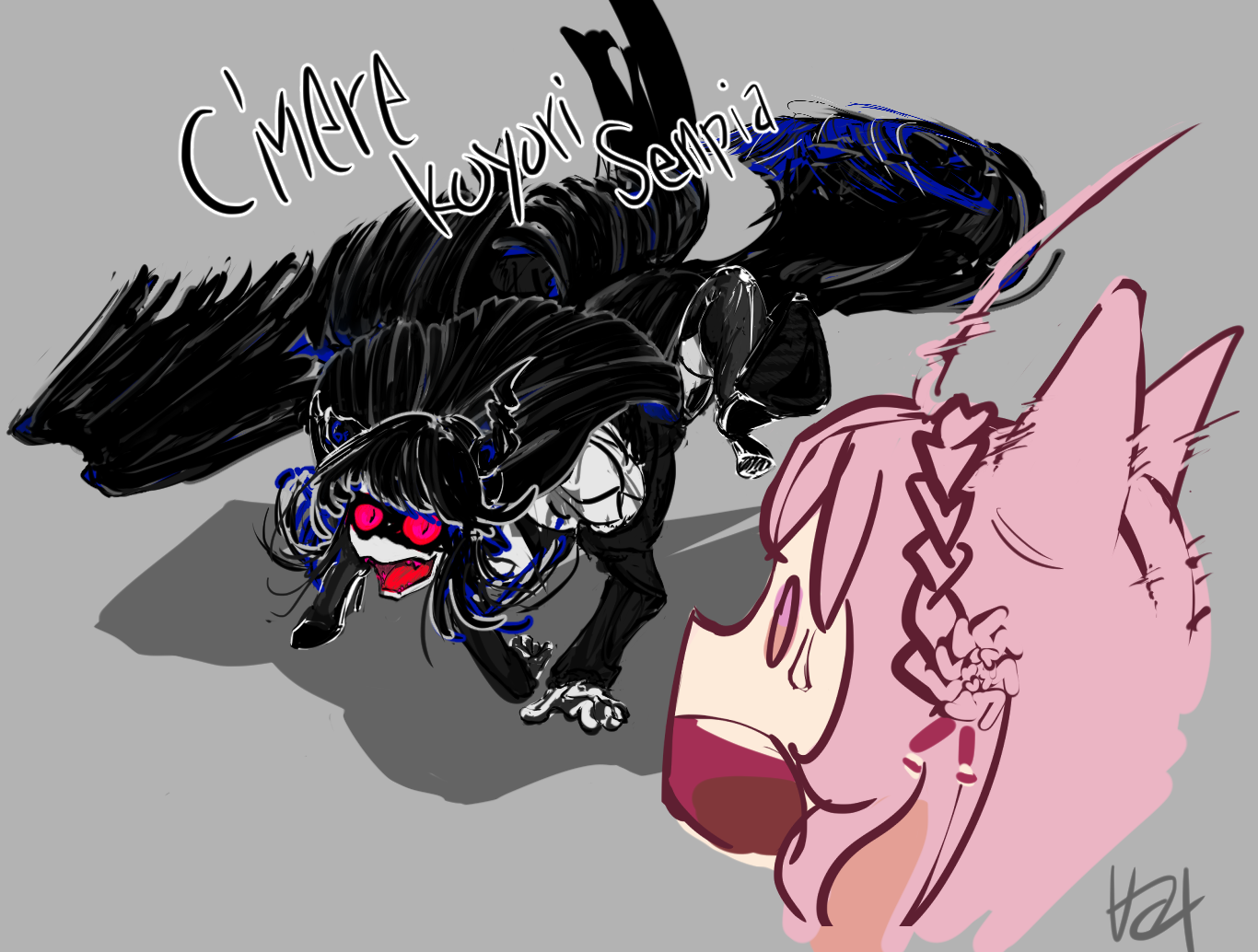  nerissa ravencroft, hakui koyori 