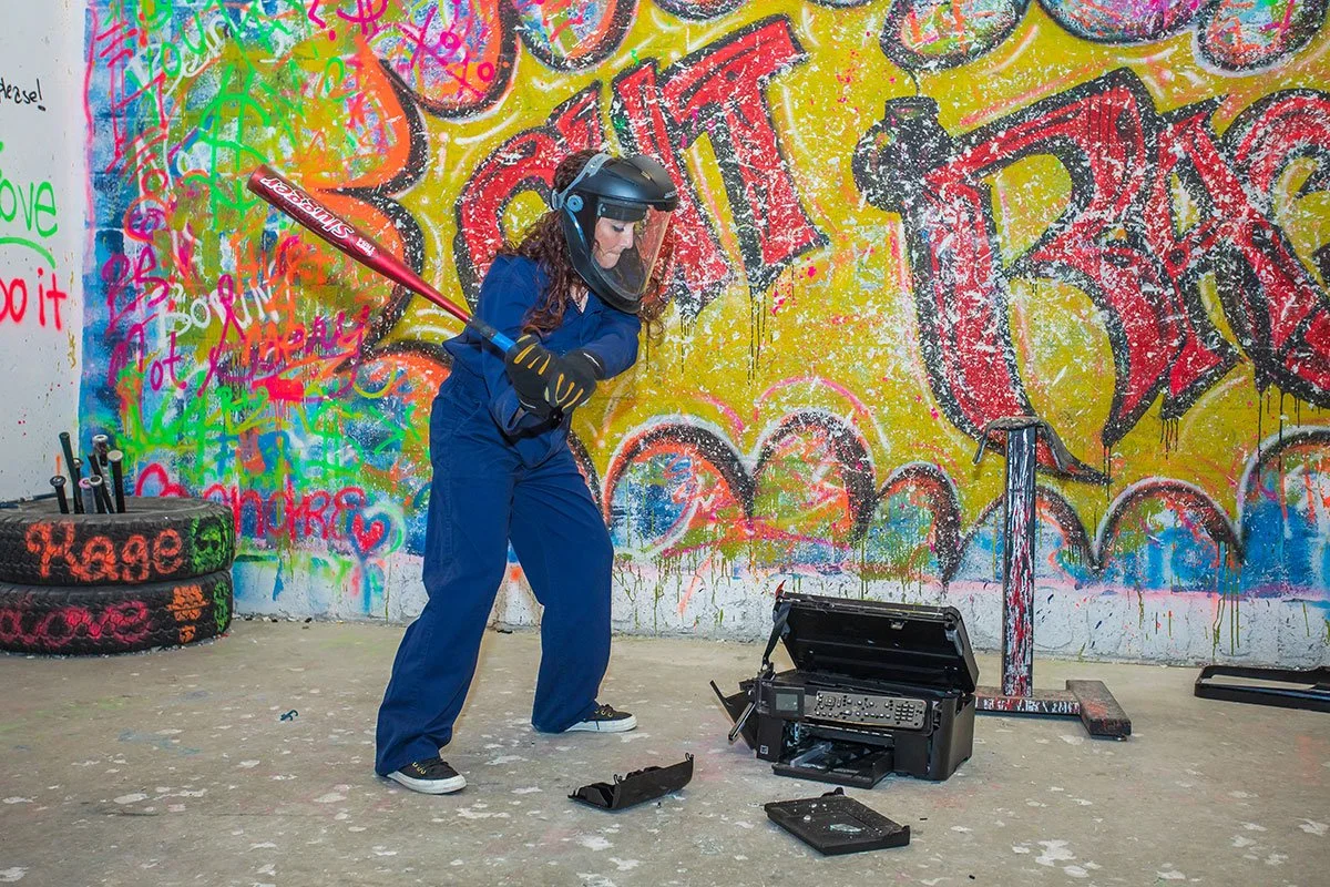 Field Trip to a Rage Room