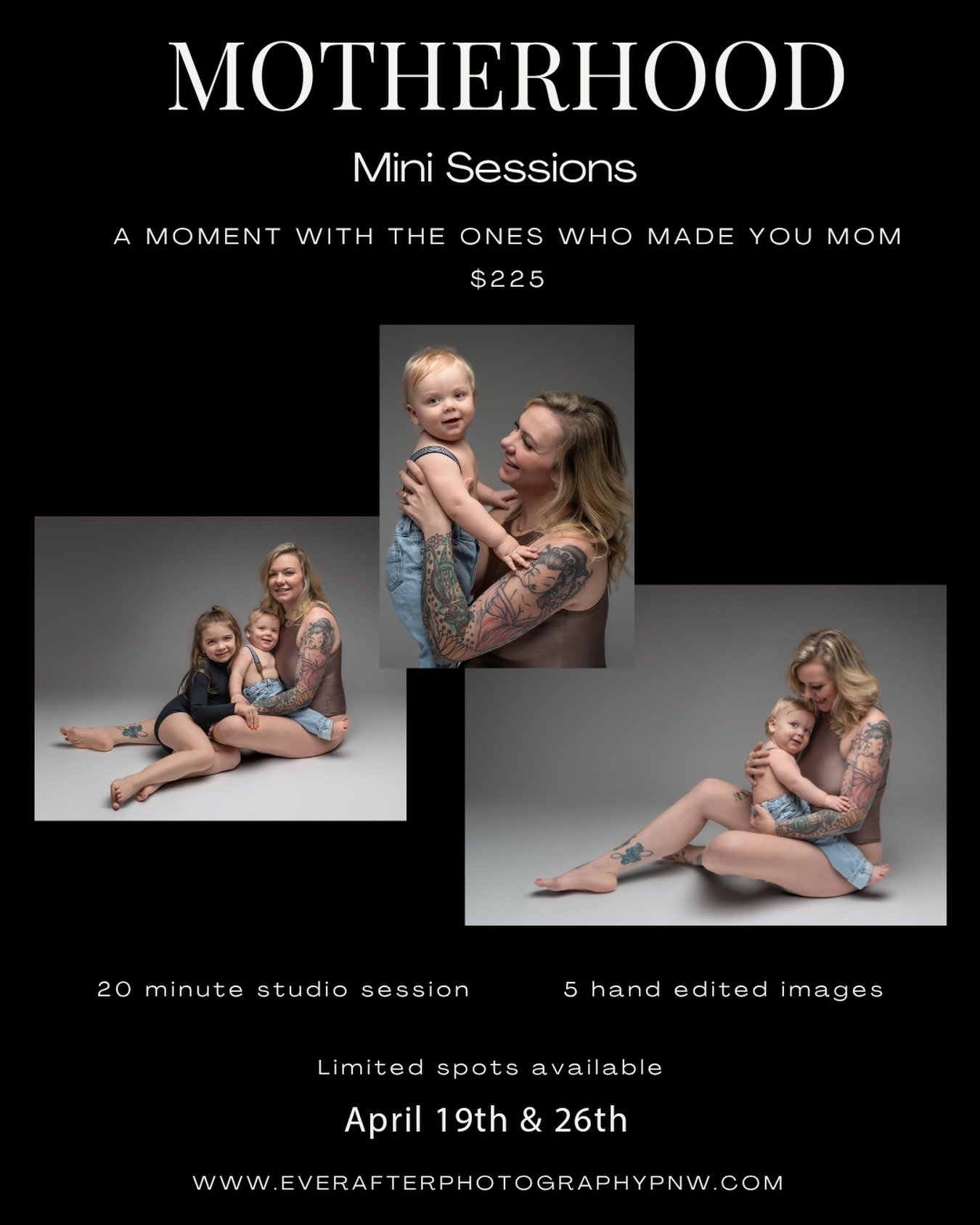 🌟🌟🌟Still a few spots left for this Sunday and next 🤍
Motherhood minis &mdash; simple, timeless, and all about you + your babies.
👗What to wear? Keep it easy: jeans and a tee, a bodysuit, or borrow from my client closet.
Link in bio to book.
#Tac