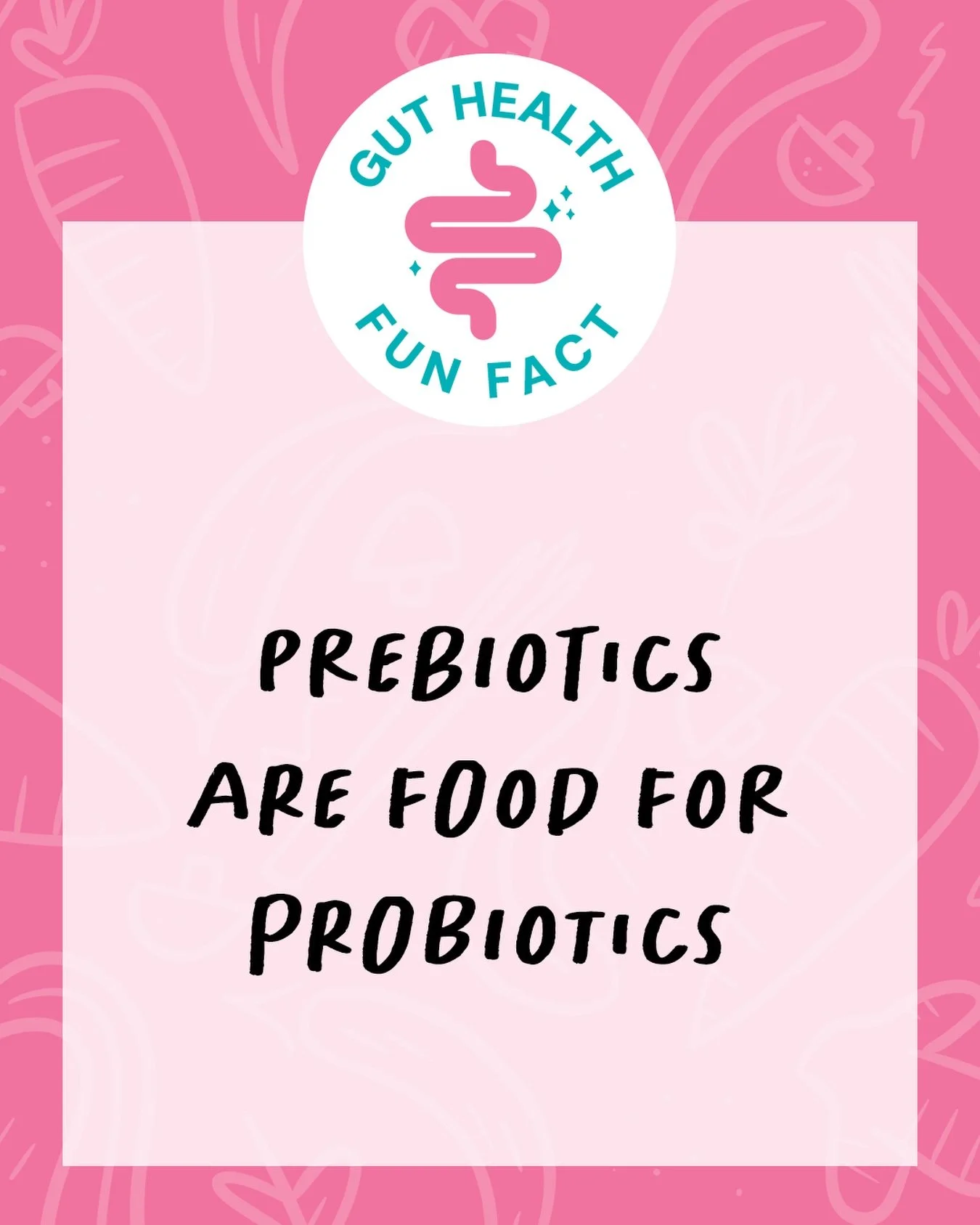 So, you&rsquo;ve heard a lot about PRObiotics&hellip; but what the heck is a PREbiotic? 🤔 

Prebiotics are fibers found in foods like garlic, onions, bananas, oats and asparagus that your body doesn&rsquo;t digest, but your gut bacteria love. When t