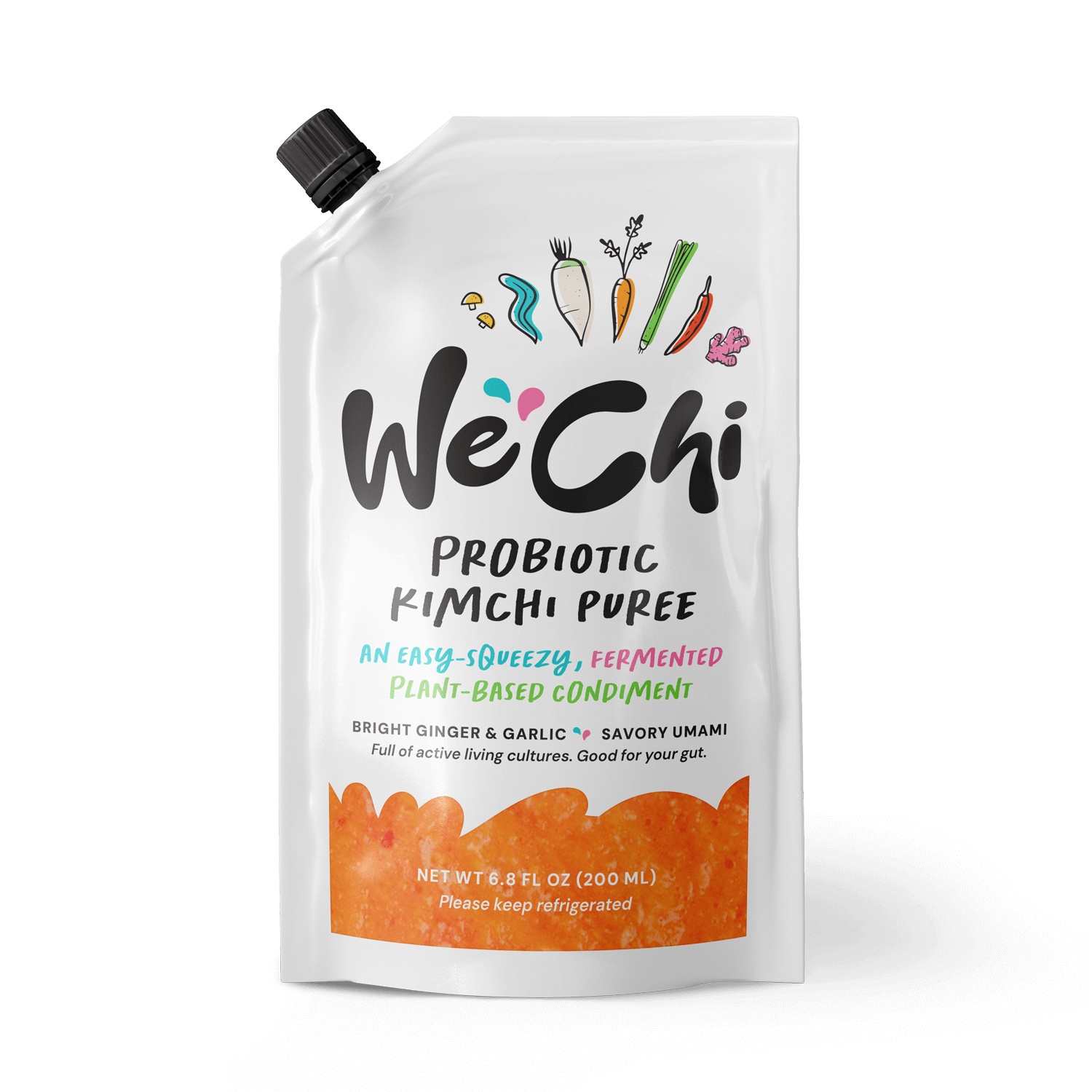 WeChi Probiotic Kimchi Puree Squeeze Pouch