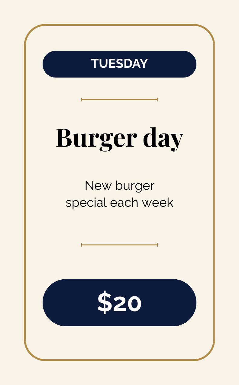 Burger day