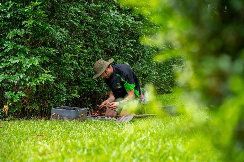 Irrigation and landscape maintenance services delivered with high standards and perfection 💧 🌱 ✅ 

📷 @visionxnoise 
#irrigation #landscape #brisbane #growwithstyle #hunterindustries