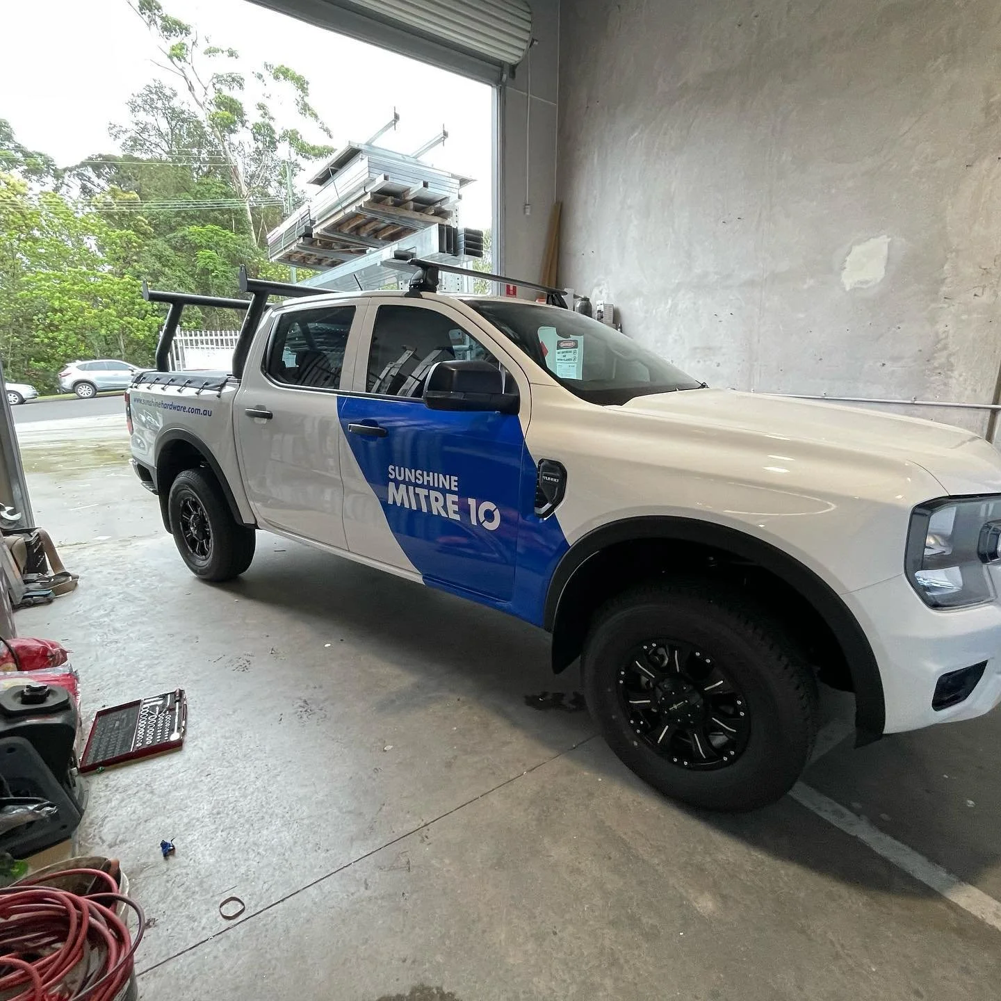 Mitre 10 fleet car wrap for @braggs.signage 🤙