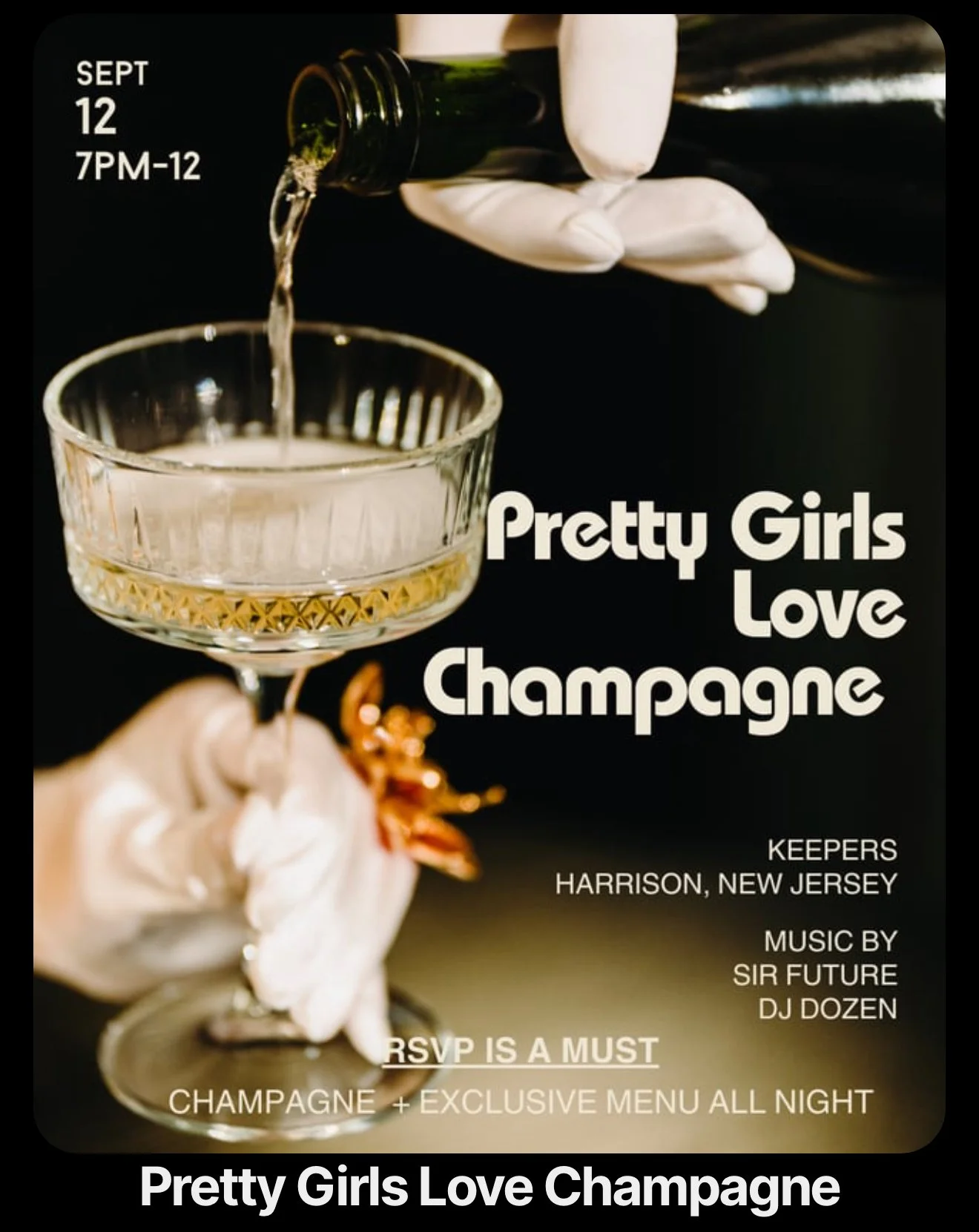 Pretty Girls love Champagne
