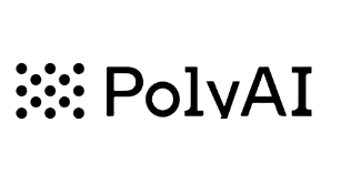 PolvAI logo with a dotted square icon and the text PolvAI
