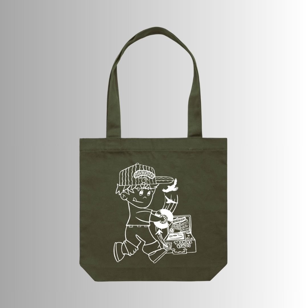 Support Local Artists - HoriWood (Record Bag)