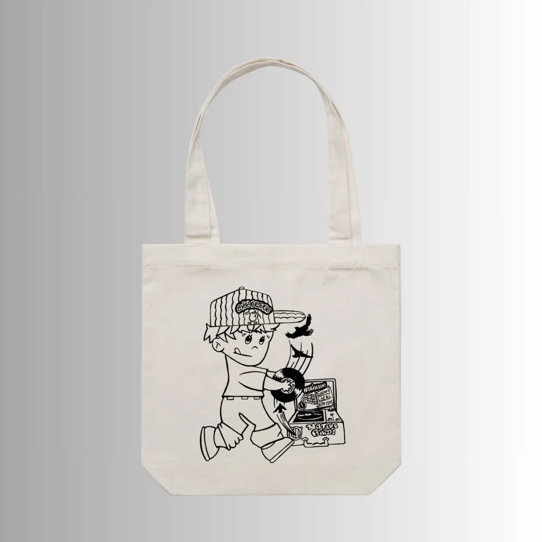 Support Local Artists - HoriWood (Record Bag)