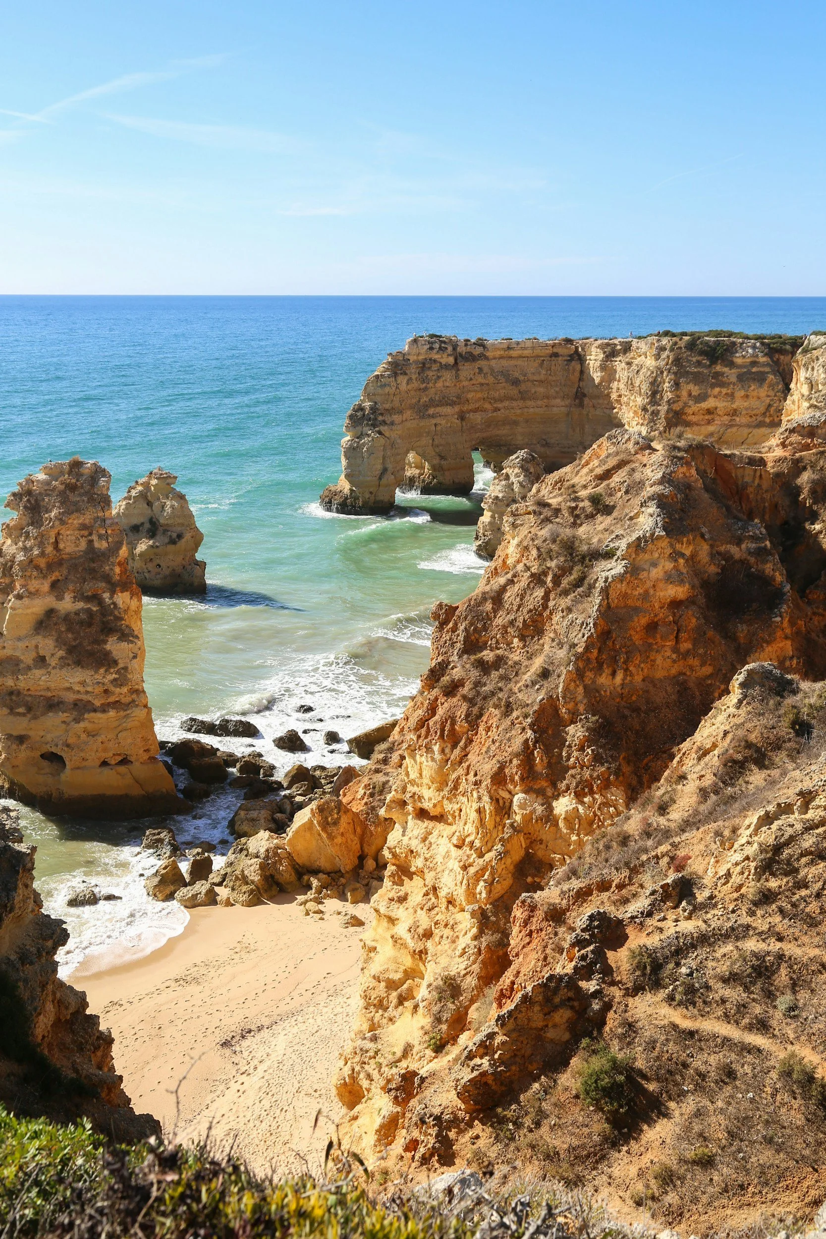 Cliffs in Southern Portugal