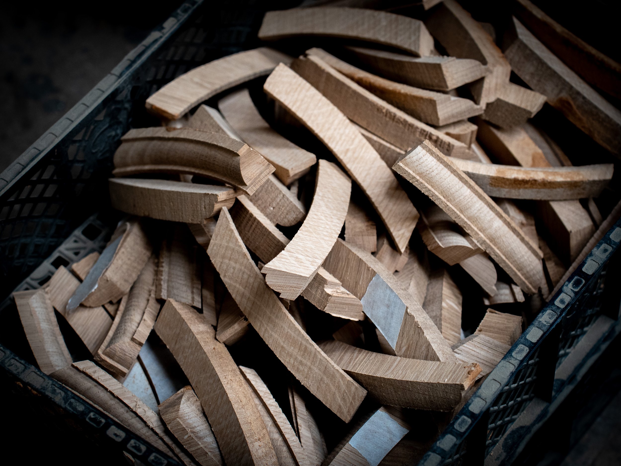 Sustainable Solid Oak flooring parts