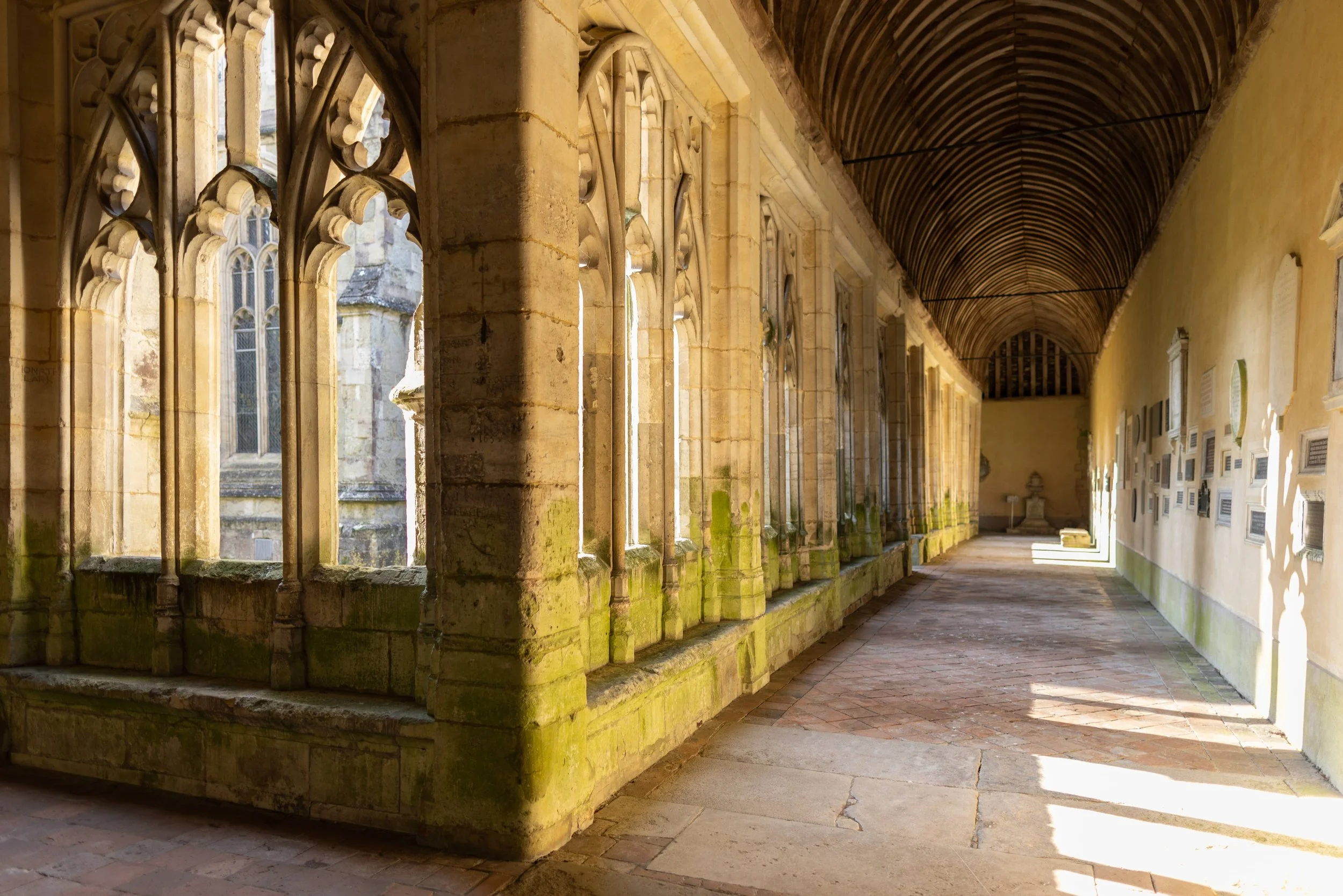 Old cloister at Winchester College