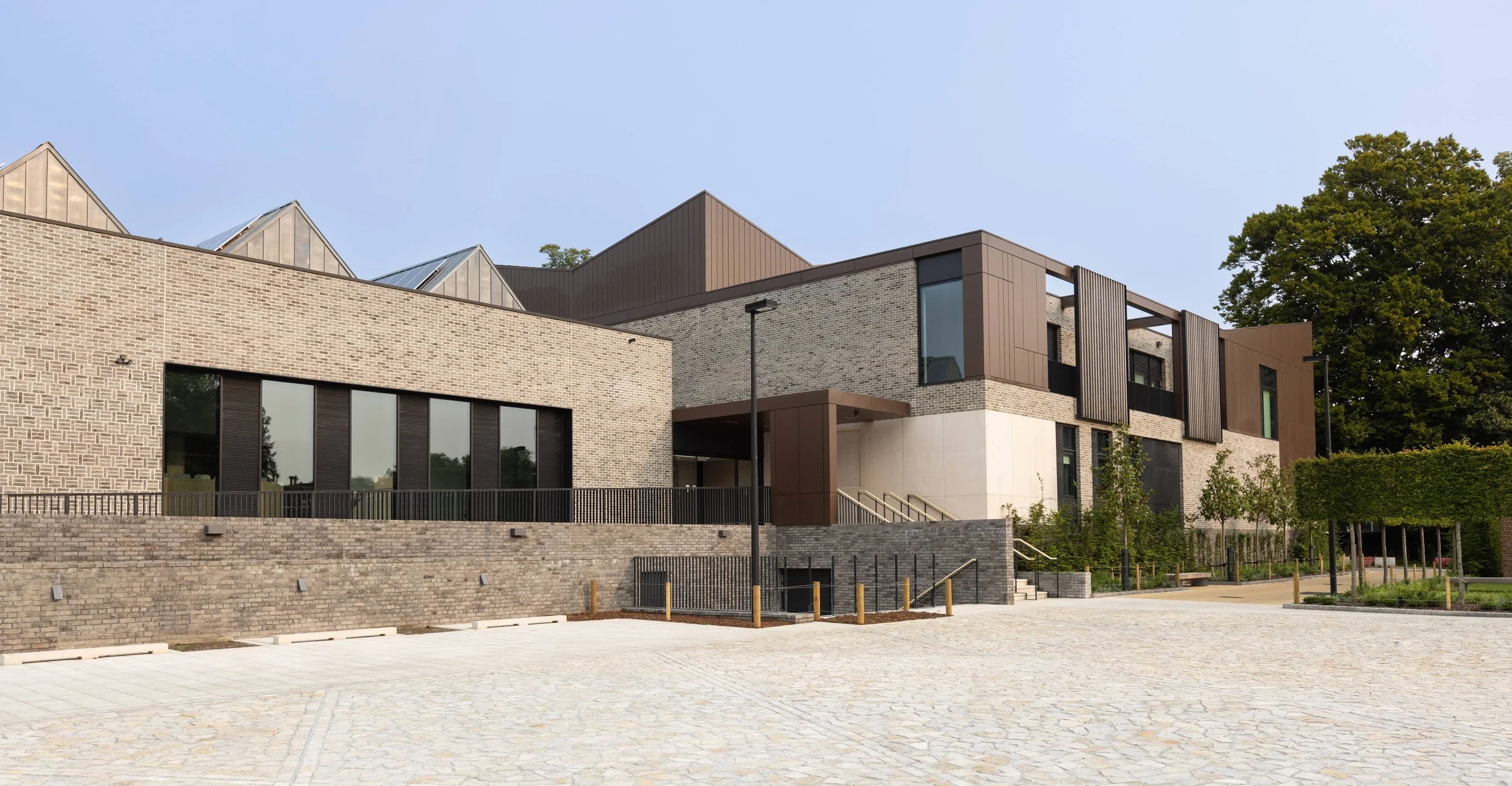 Sports Centre at Winchester College, opened in 2024