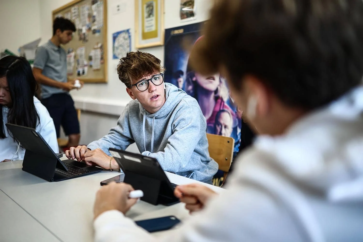 Boy attending CATALYST course at Winchester College Summer Programme
