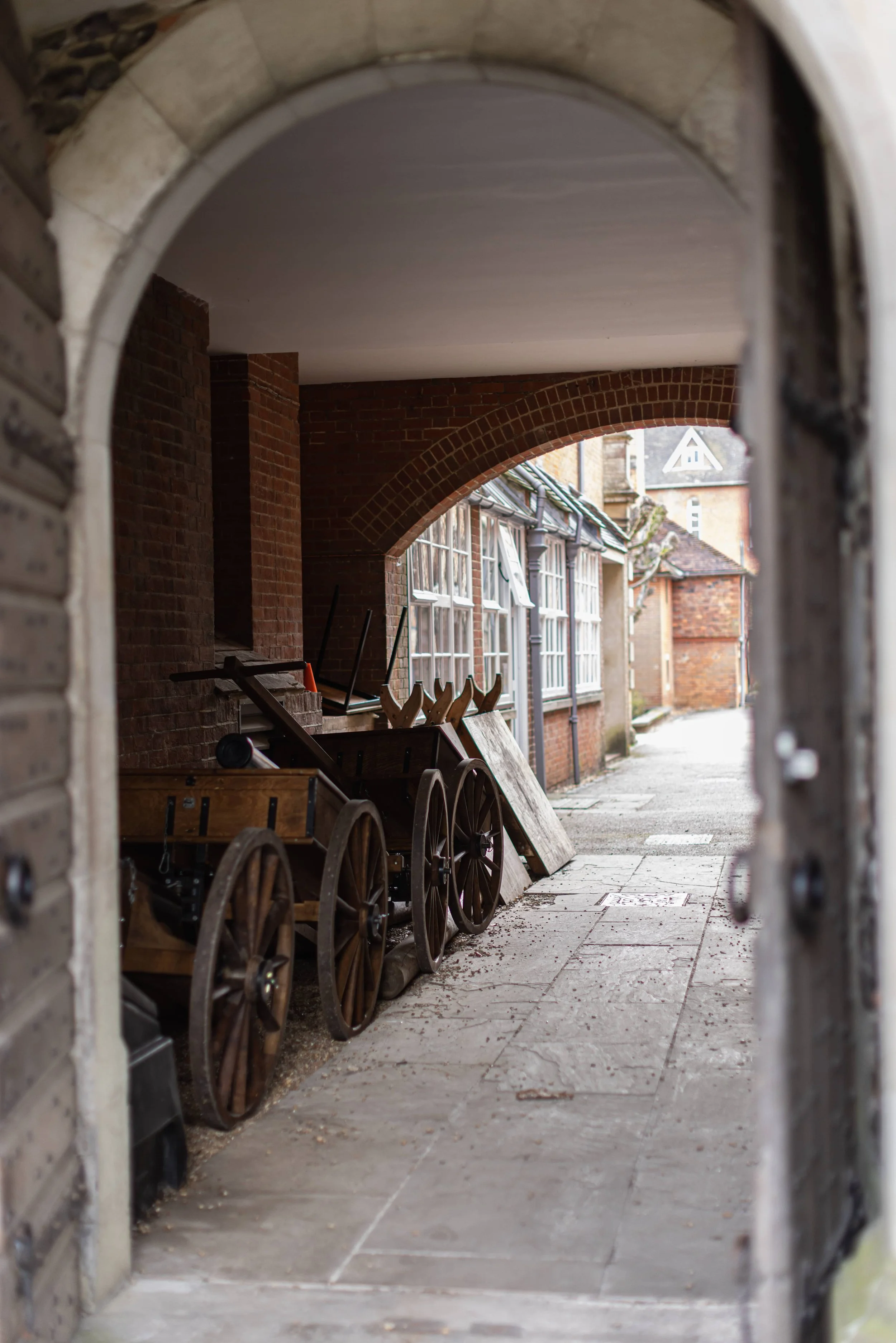 Winchester College history - tour of the school
