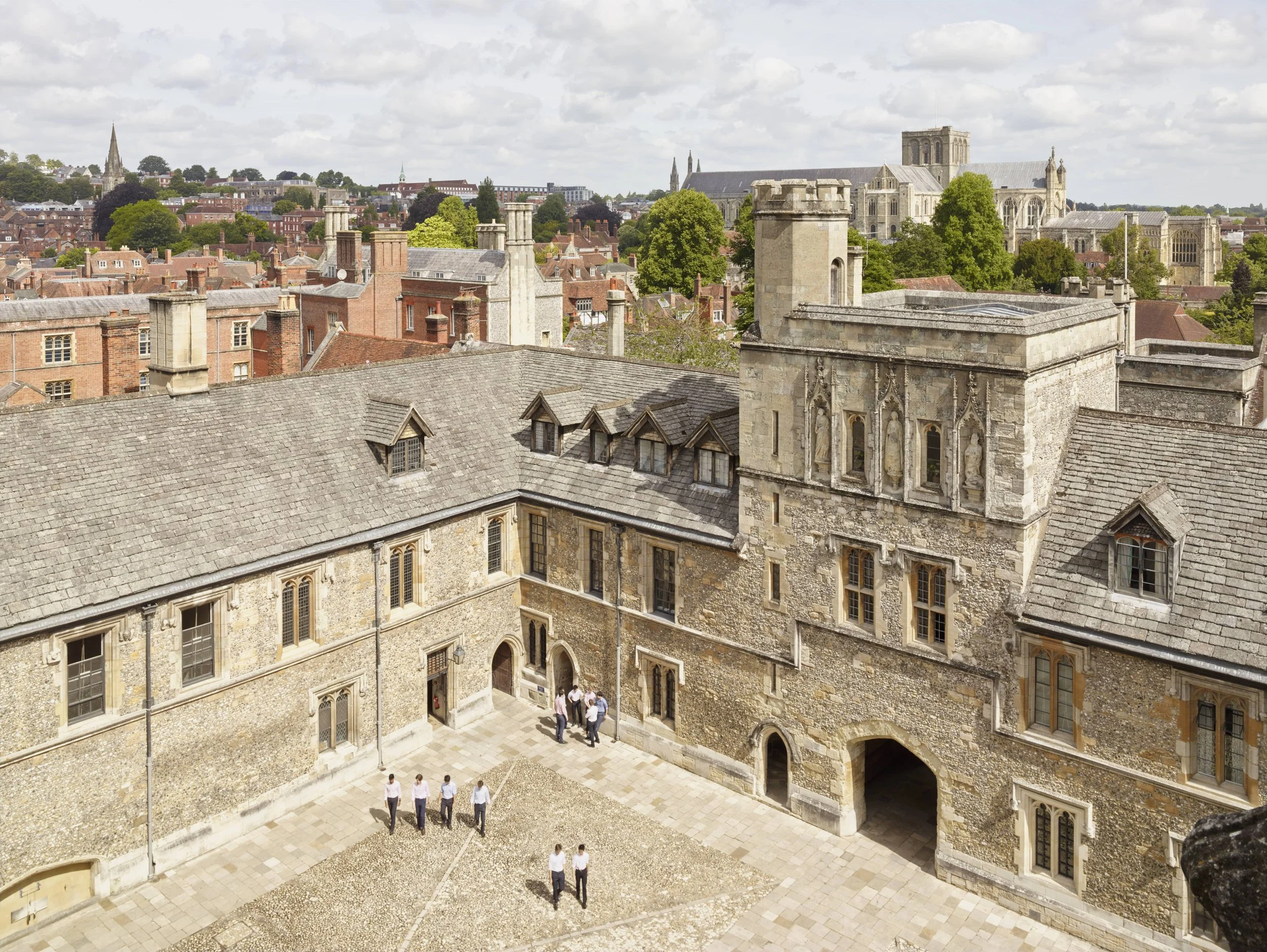 Winchester College Summer Programme location
