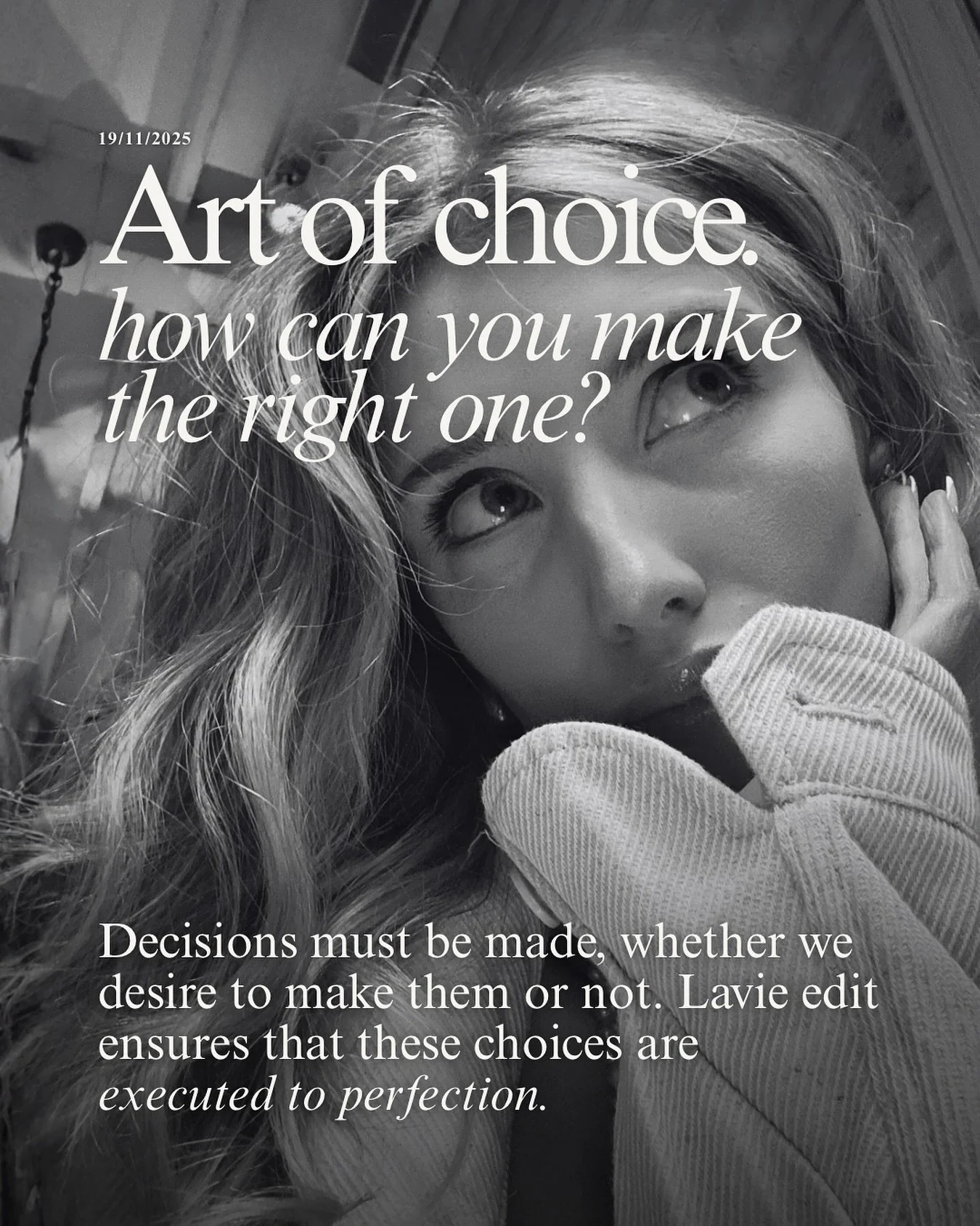 Discover how to make intentional choices with clarity and confidence. This guide from Lavie Edit explores the art of decision-making, helping you choose calm over chaos and shape a life designed to fit you.
#lavieedit #intentionaliving #lifeedit #min
