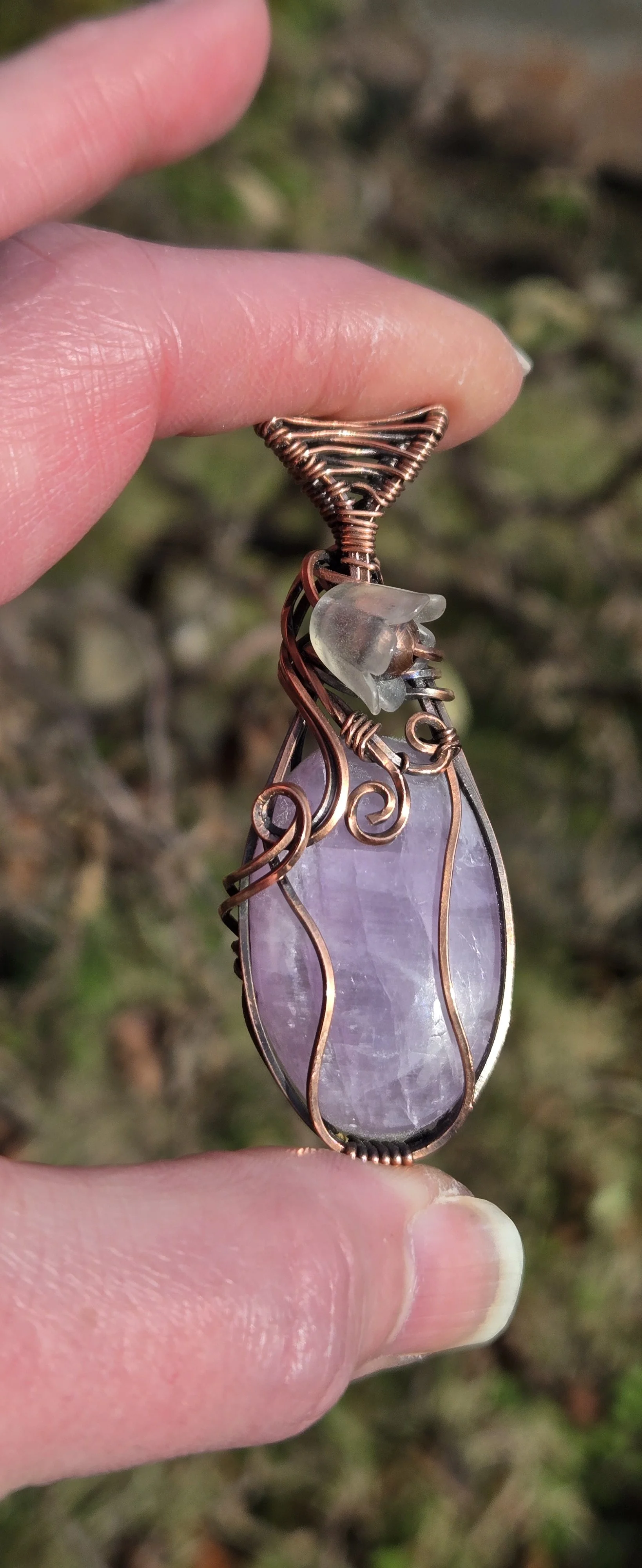 Kunzite Pendant