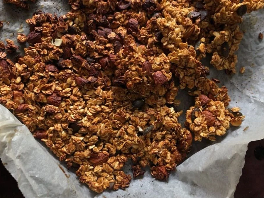 Homemade granola