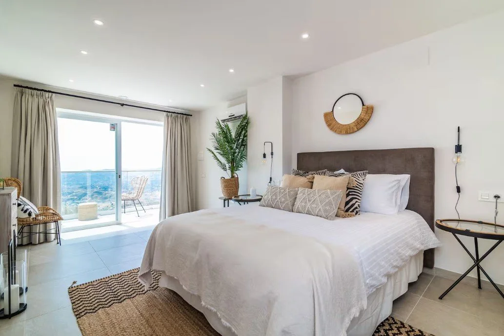 Stunning Bedrooms at the Marbella Pilates Retreat