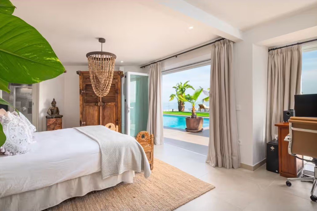 Stunning Bedrooms at the Marbella Pilates Retreat