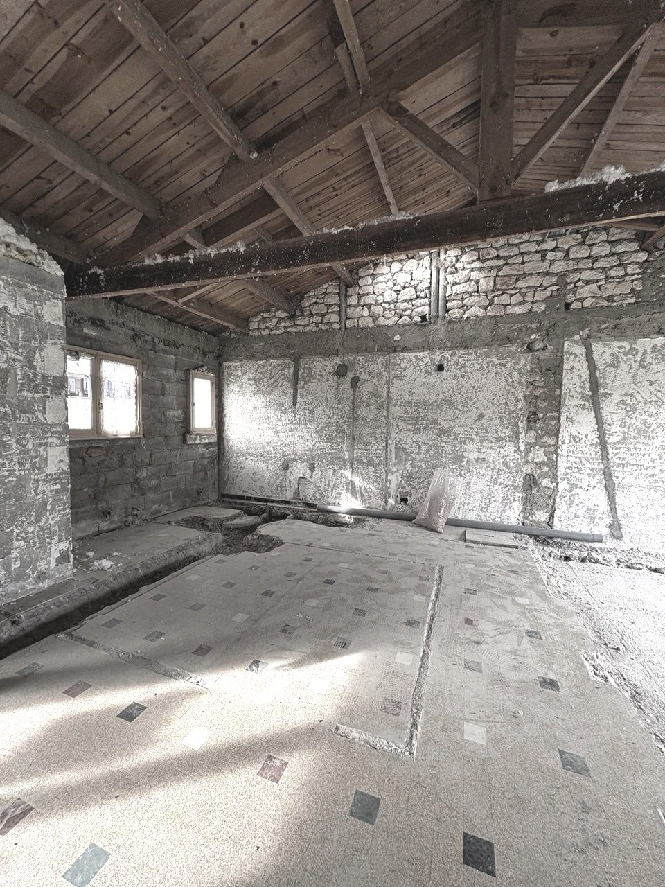 travaux rénovation complète dirigée par MEDesign à la Rochelle 
architecture et décoration d'intérieur