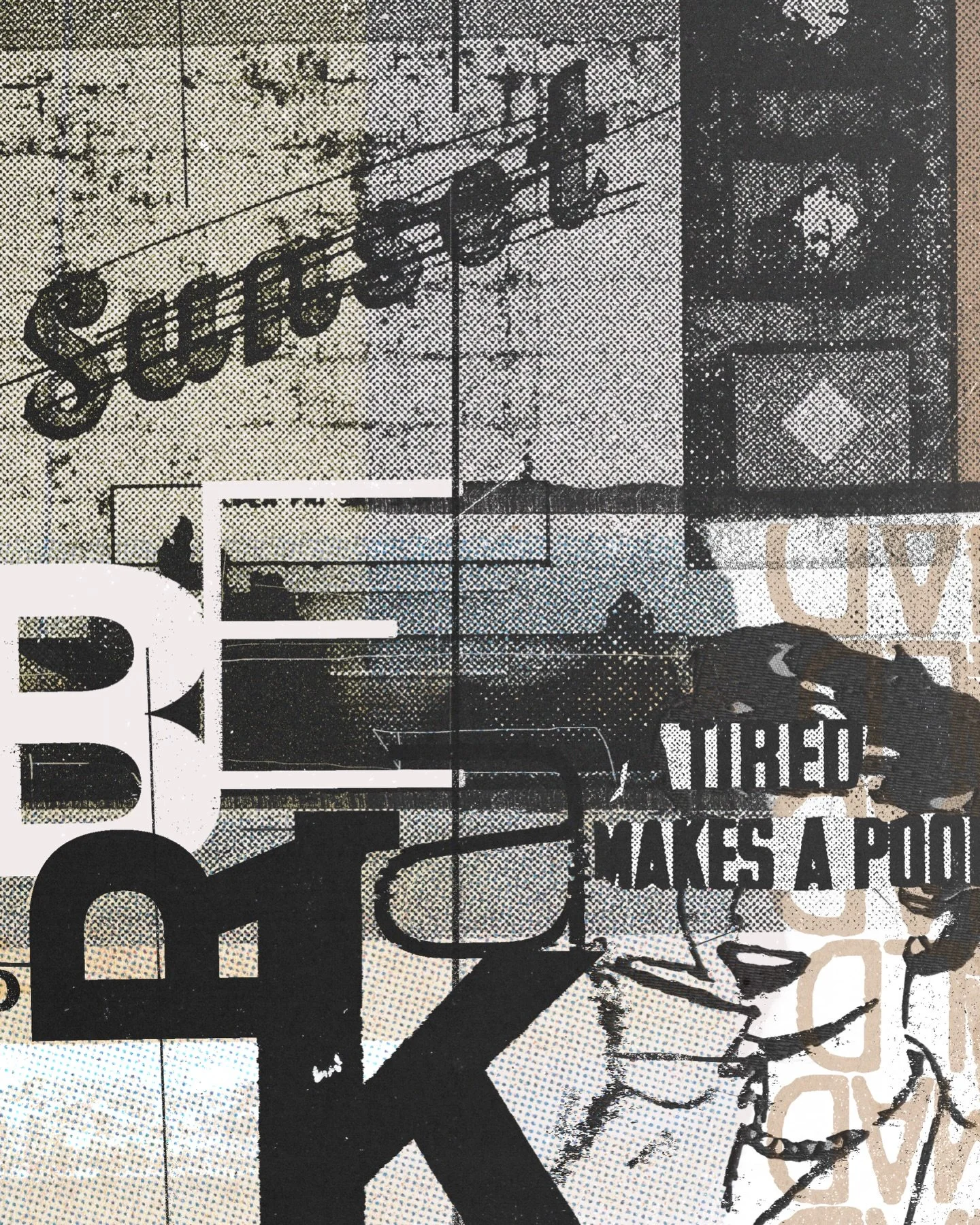 POSTER &quot;It&rsquo;s Time To Break&quot;

&bull;
&bull;
&bull;
&bull;

#collage #collageoftheday 
#grungedesign #grungetexture 
#postmodern #postmoderndesign #nevillebrody 
#graphicdesign #graohicdesigner #46pgs #plastikcombmag #textures #layout #