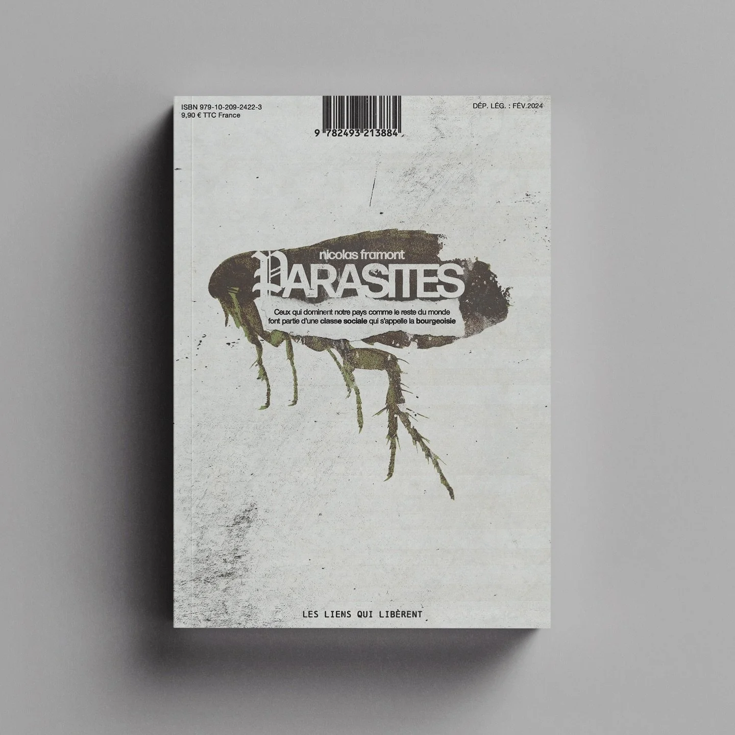 REDESIGN BOOK COVER : Parasites, Nicolas Framont, (les liens qui lib&egrave;rent), 2023

&bull;
&bull;
&bull;
&bull;

Grungedesign - punkdesign - bookcover - Parasites - graphicdesign - Anticapitalism - art cover 
#grungedesign #bookcover #bookcovera