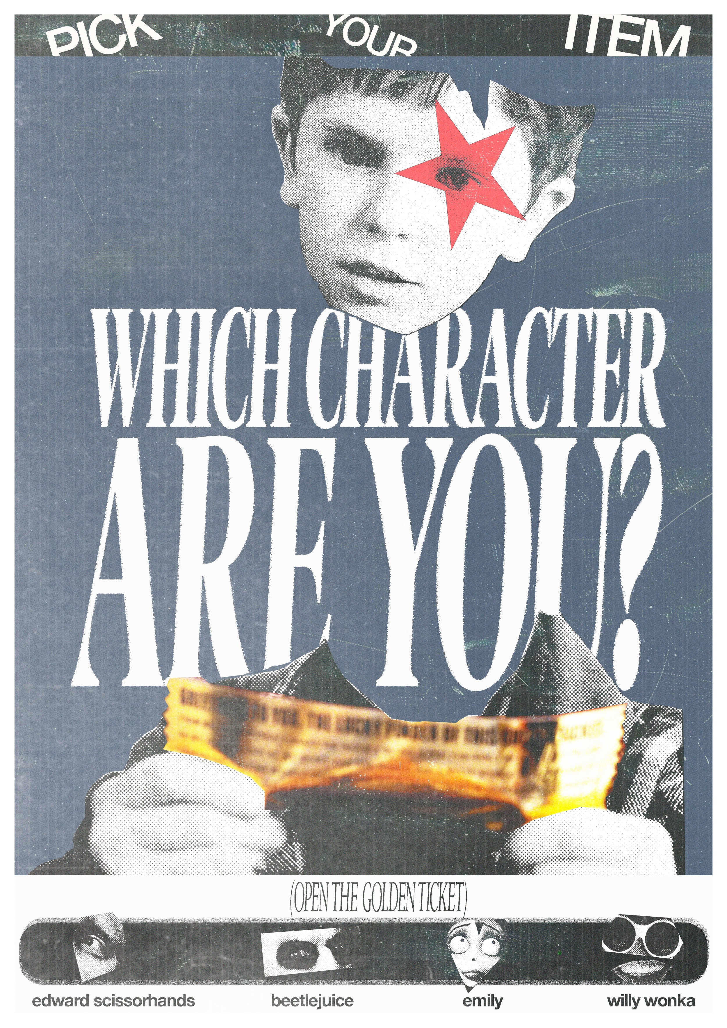 WHICH CHARACTER ARE YOU ?