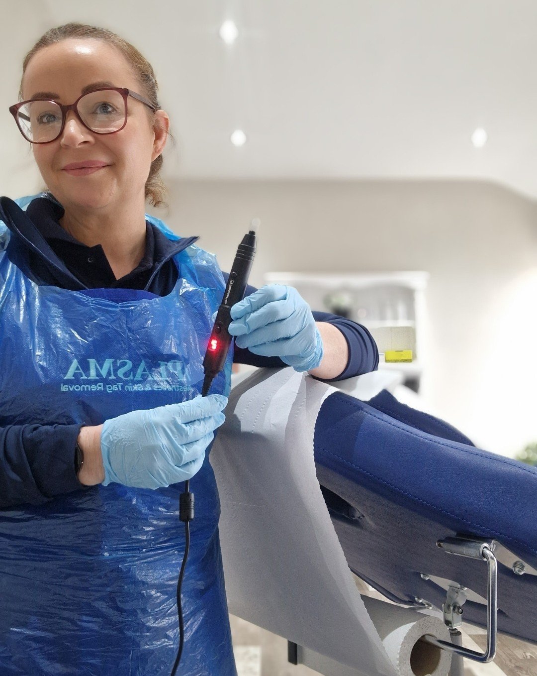 Jemma Bamford owner and plasma pen specialist at Plasma NI, Northern irelands premier skin tag mole and lesion removal clinic in lisburn