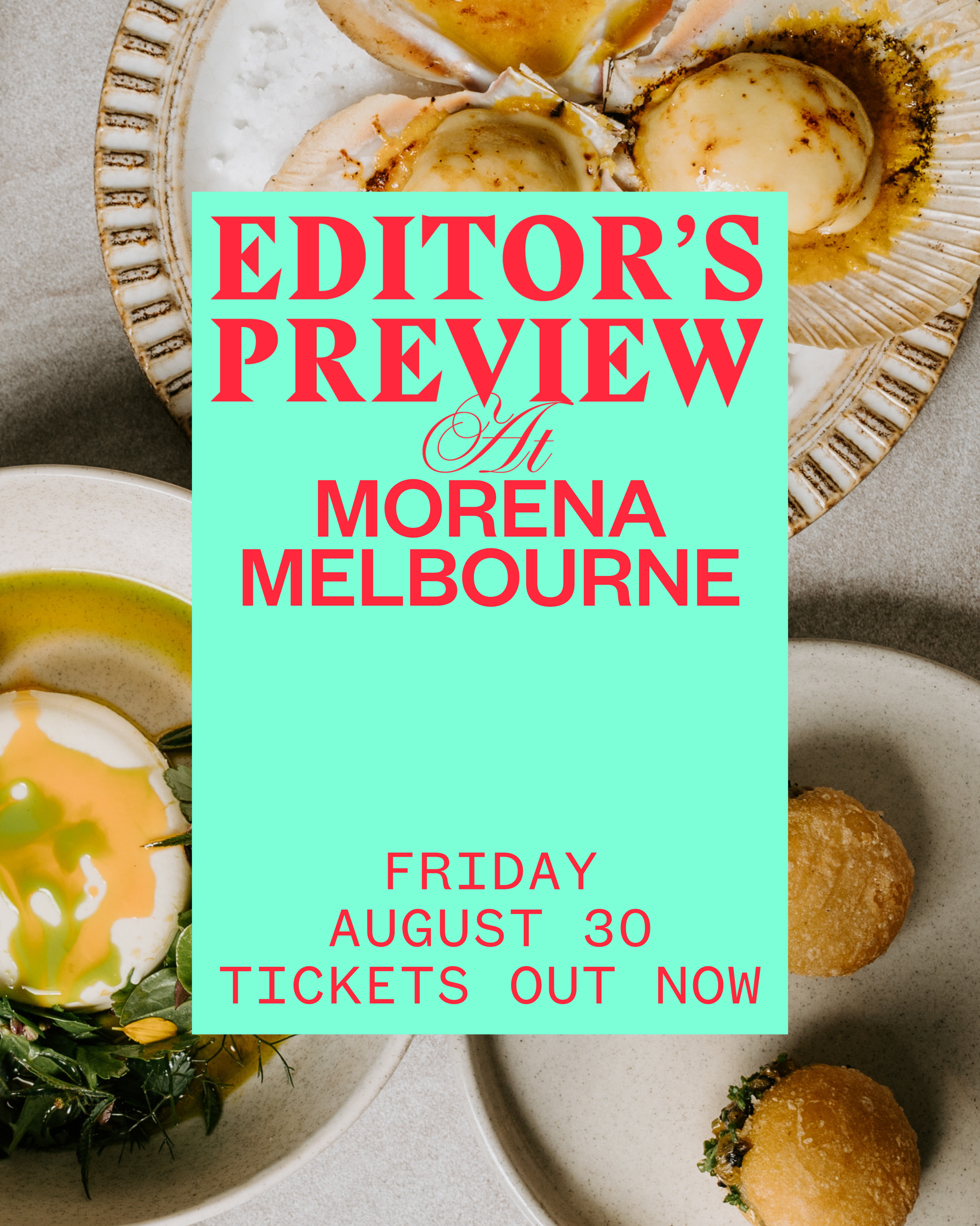Broadsheet’s Editor’s Preview at Morena Melbourne