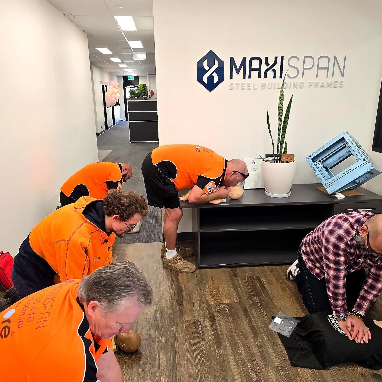 Training at MaxiSpan
