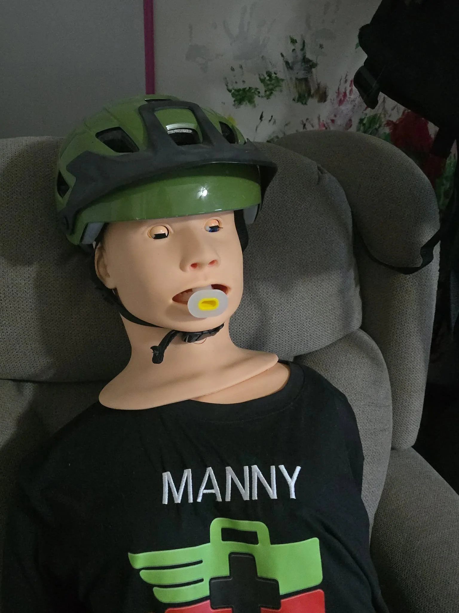 Helping keep Manny's airways open