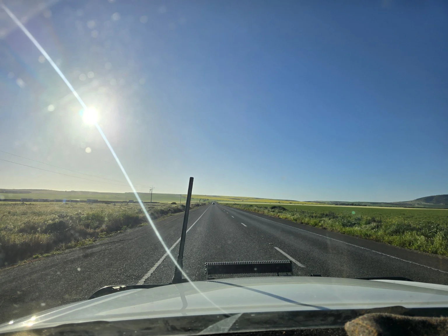 On the road training