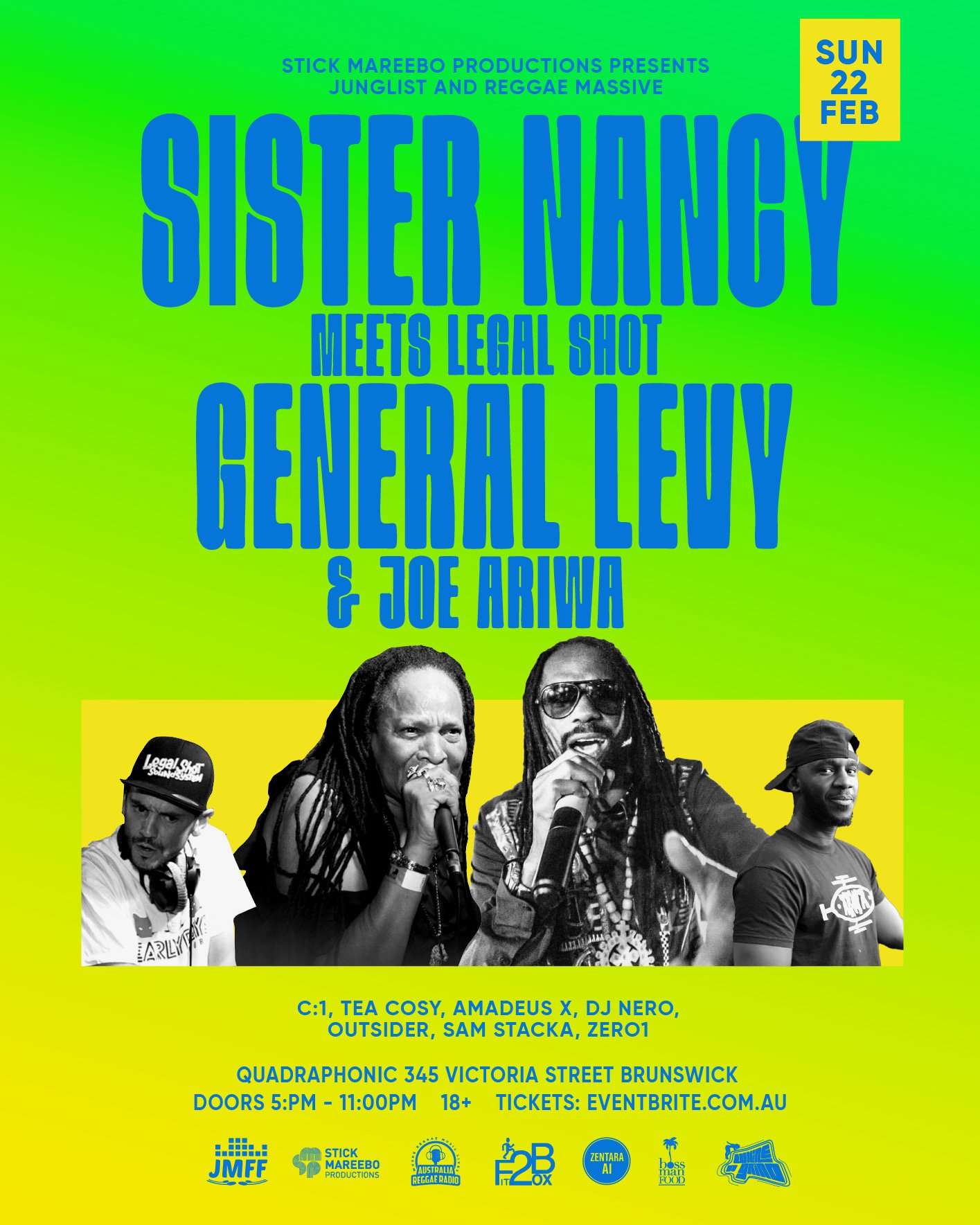 Sister Nancy & General Levy - Junglist and Reggae Massive