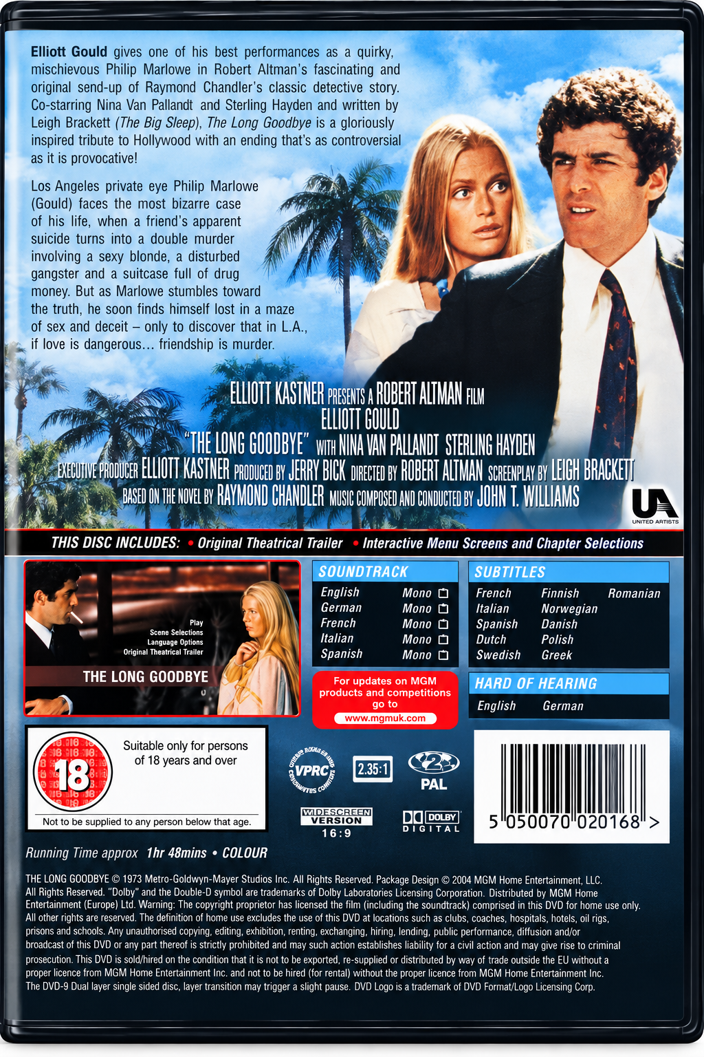 The Long Goodbye DVD Back Cover.png